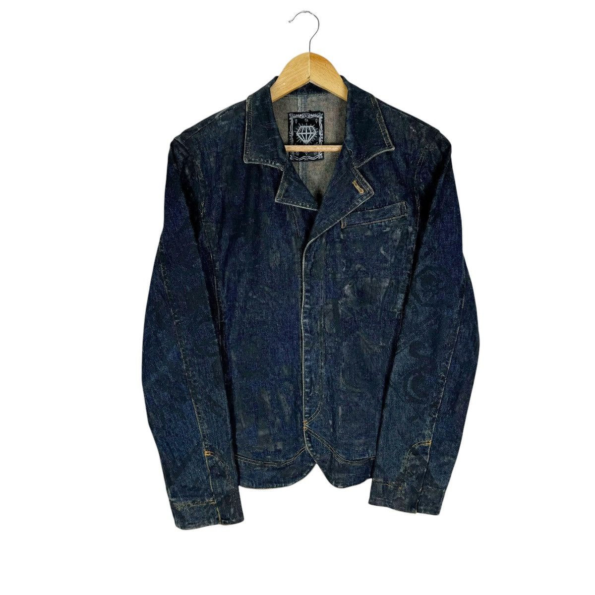 If Six Was Nine × Japanese Brand ☀️ALGONQUINS ART JEANS DEMIM JACKET Size M / US 6-8 / IT 42-44 - 1 Thumbnail