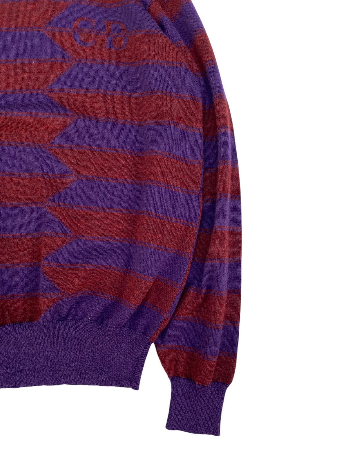 Christian Dior Monsieur × Vintage Vtg Christian Dior Knitwear Size US L / EU 52-54 / 3 - 4 Thumbnail