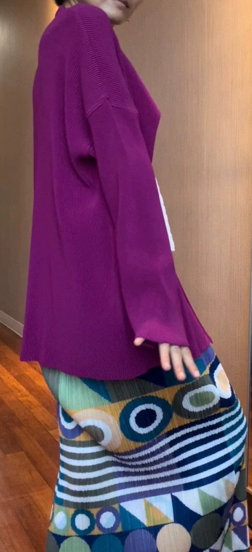 Issey Miyake issey miyake size:3 Rose-red cardigan Size XS / US 0-2 / IT 36-38 - 7 Thumbnail