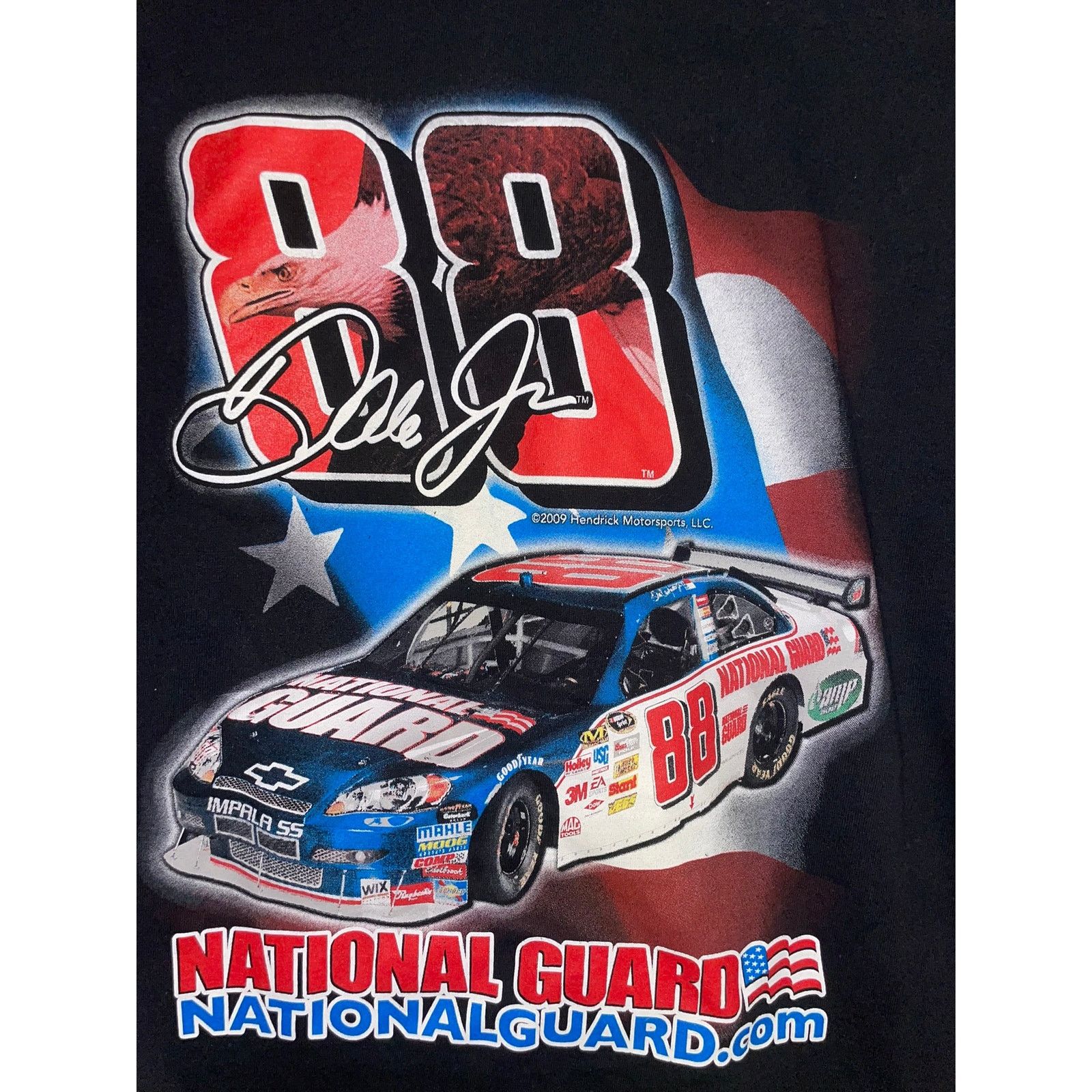 NASCAR Dale Earnhardt Jr Shirt Racing Nascar M Black Car Tee Size US M / EU 48-50 / 2 - 6 Thumbnail