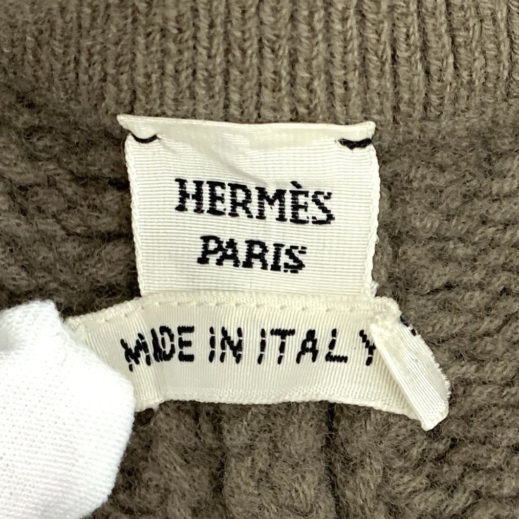 Hermes Hermes Jacquard Wool Drawstring Shorts Brown (36) Size 25" / US 0 / IT 36 - 5 Thumbnail