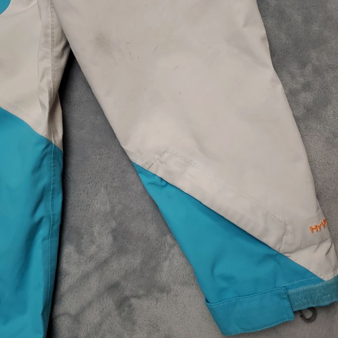 The North Face VINTAGE The North Face Windbreaker Jacket Girls M Turquoise HYVENT Hooded Nylon Shell Only Pink Nature Outdoor Cabin 90s Mens Women Boys Girls Size M / US 6-8 / IT 42-44 - 7 Thumbnail