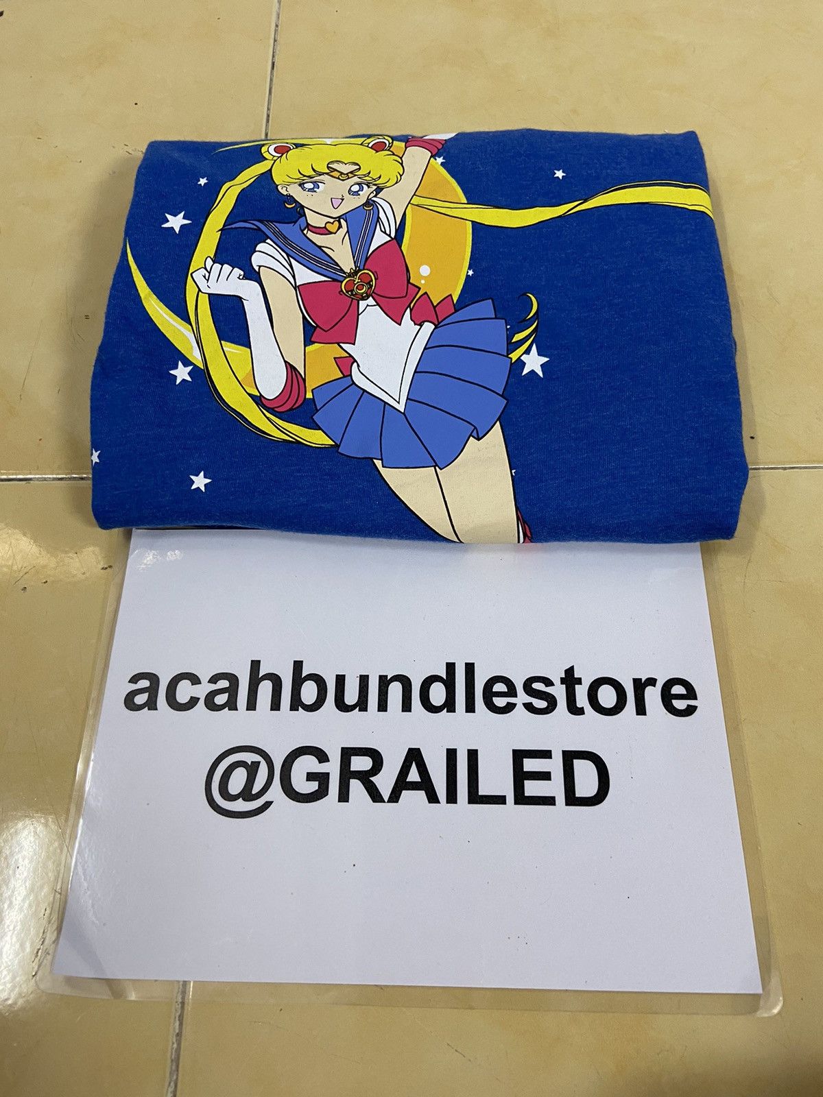 Anime SAILOR MOON USAGI TSUKINO LONGSLEEVE TEE SHIRT Size US S / EU 44-46 / 1 - 14 Thumbnail