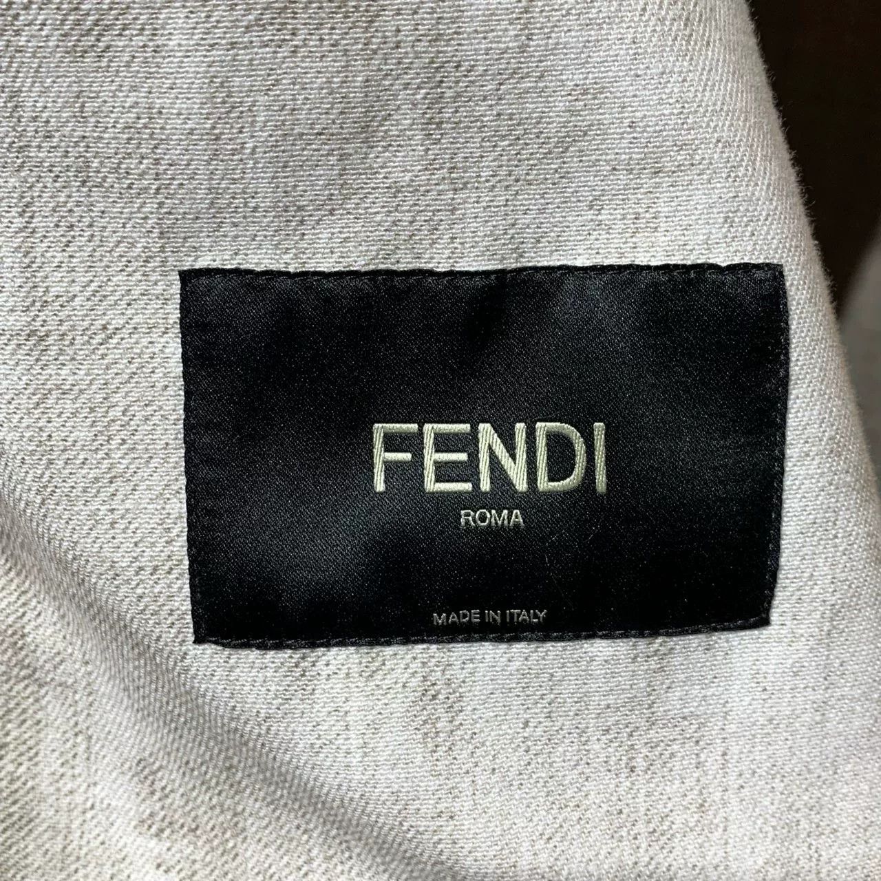 Fendi fendi denim jacket with unique finish Size US XXL / EU 58 / 5 - 3 Thumbnail