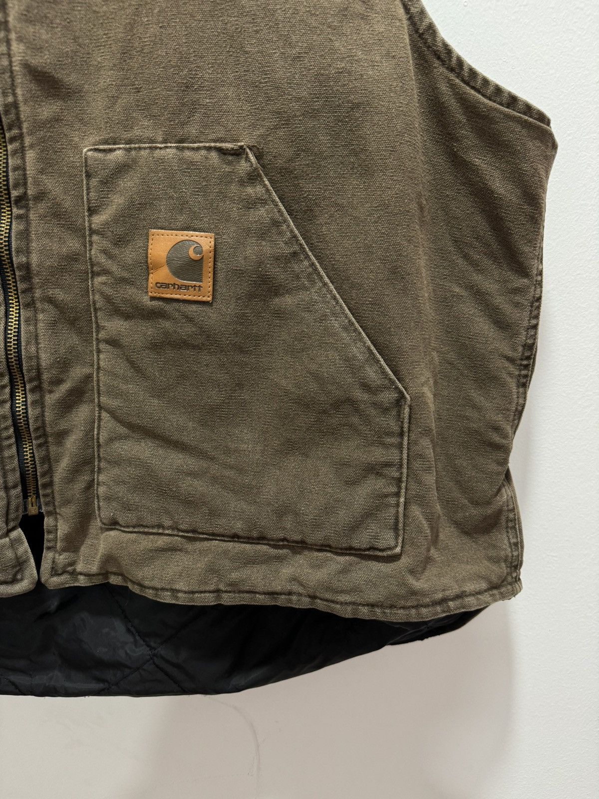 Carhartt VINTAGE CARHARTT BLEACH OUT VEST JACKET Size US XXL / EU 58 / 5 - 5 Thumbnail