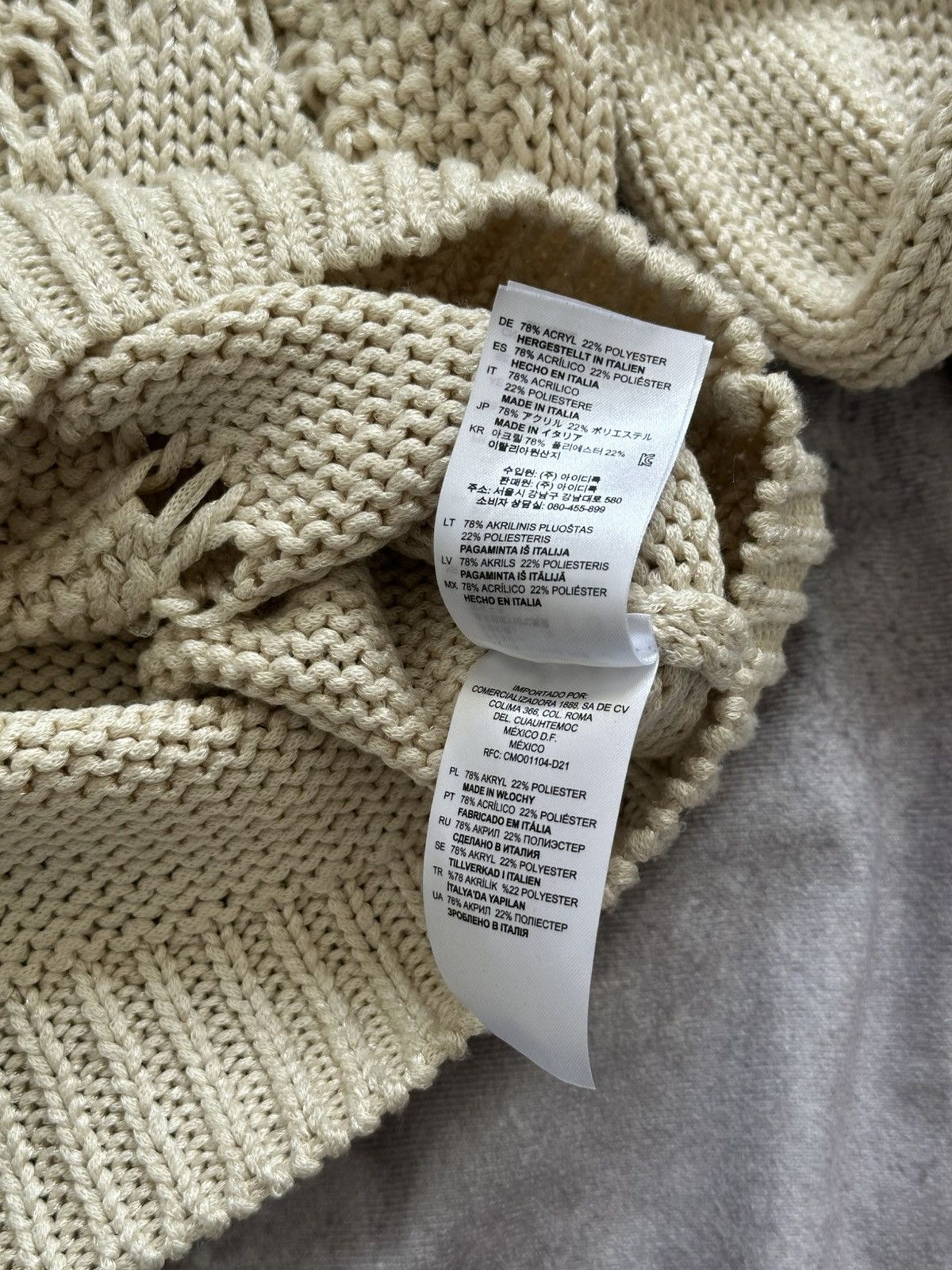 Sandro Sandro Beige Woman Sweater Size M / US 6-8 / IT 42-44 - 7 Thumbnail