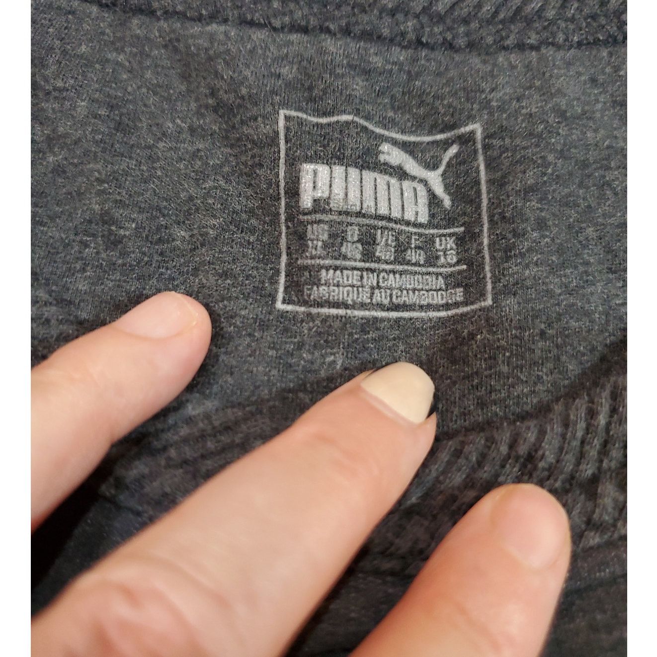 Puma PUMA | Grey Dry Cell Branded Sweatshirt | Size XL Size XL / US 12-14 / IT 48-50 - 3 Thumbnail