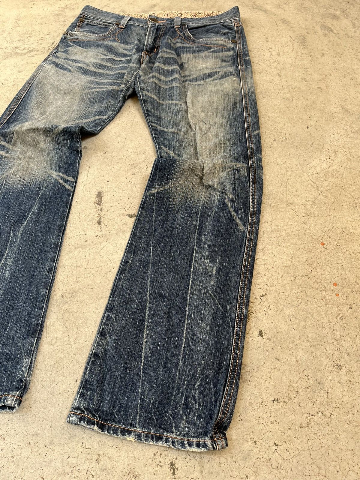 Edwin Edwin distressed vintage japanese brand pants Size US 34 / EU 50 - 4 Thumbnail