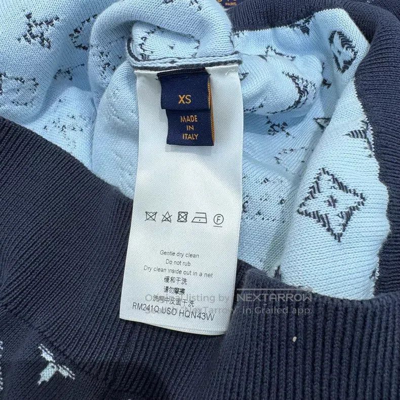Louis Vuitton Louis Vuitton Full-print gradient knitted sweatshirt Size US XS / EU 42 / 0 - 8 Thumbnail