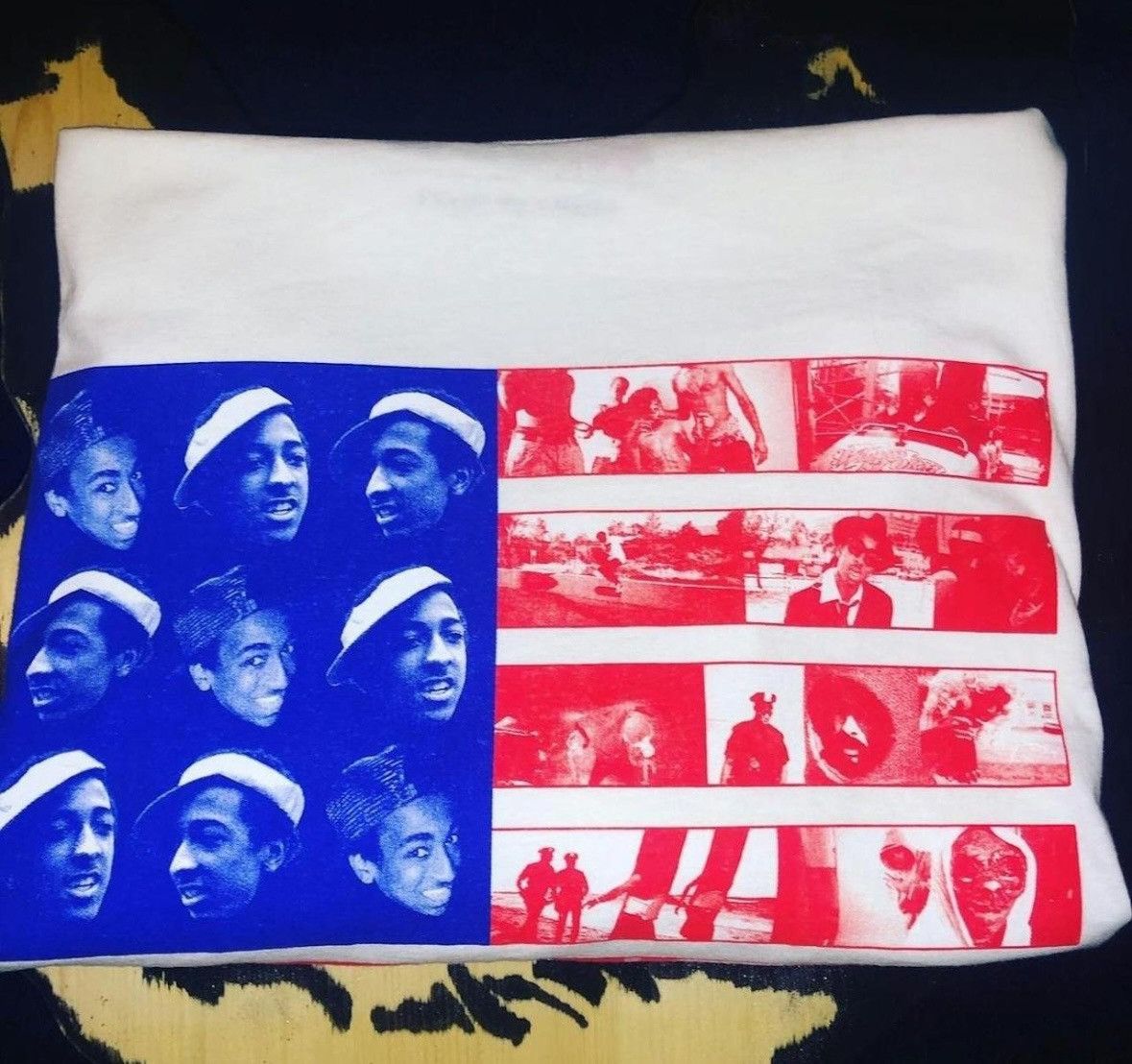 Golf Wang × Odd Future Star spangled taco tee XL Size US XL / EU 56 / 4 - 1 Thumbnail