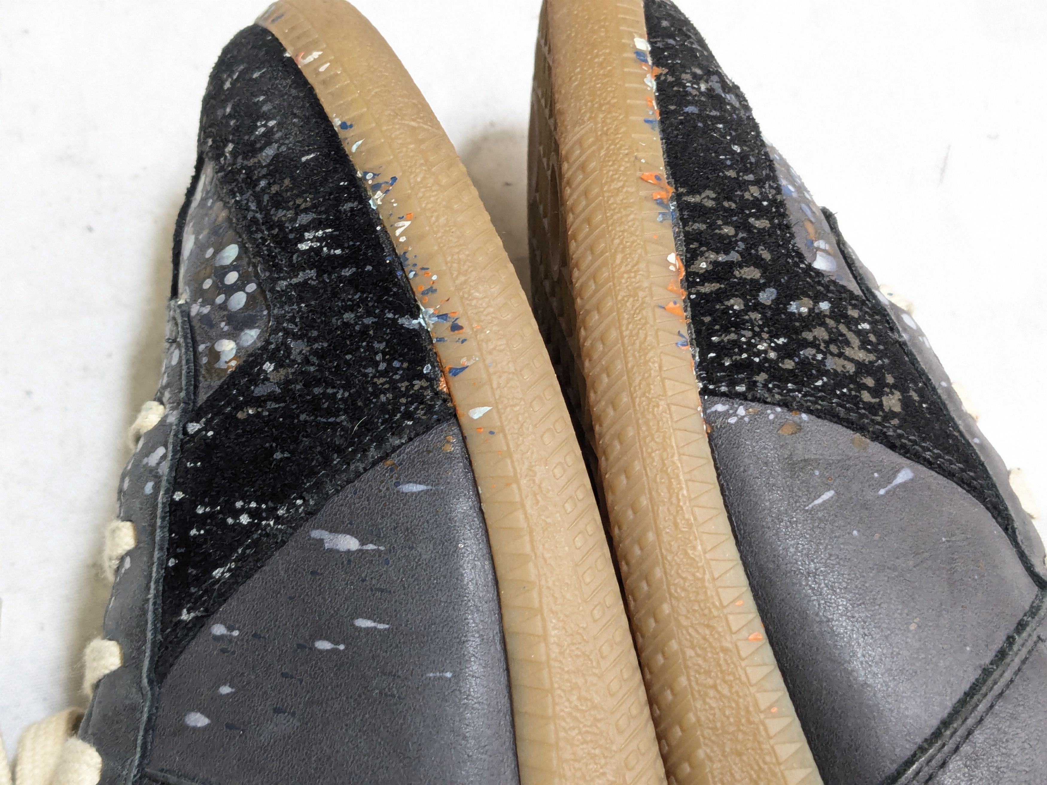 Maison Margiela Maison Margiela Replica GAT Black Paint Splatter 8 41 Low Size US 5 / EU 37 - 10 Thumbnail