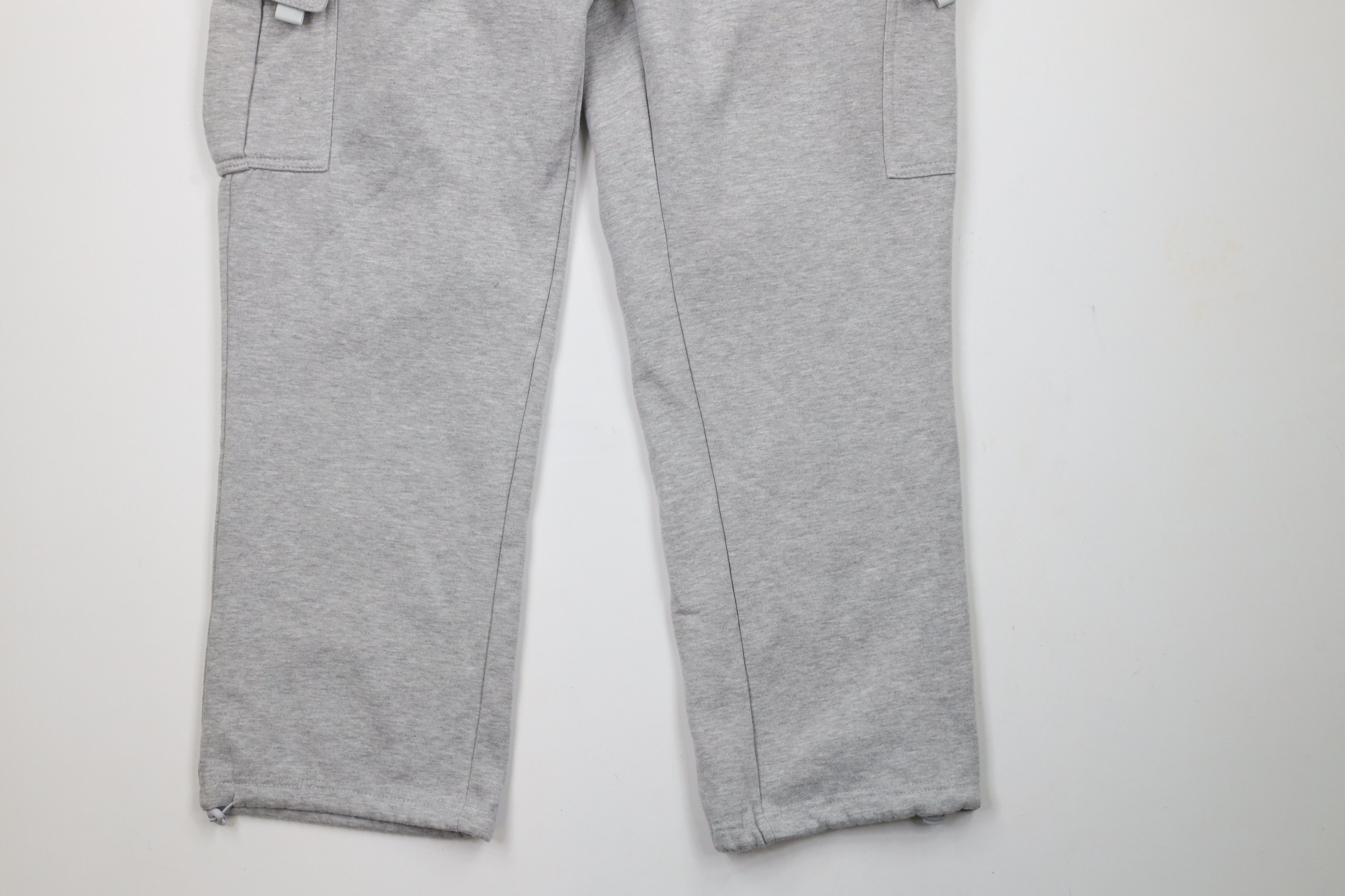Vintage Vintage 90s Streetwear Cuff Cargo Sweatpants Joggers Size US 38 / EU 54 - 4 Thumbnail
