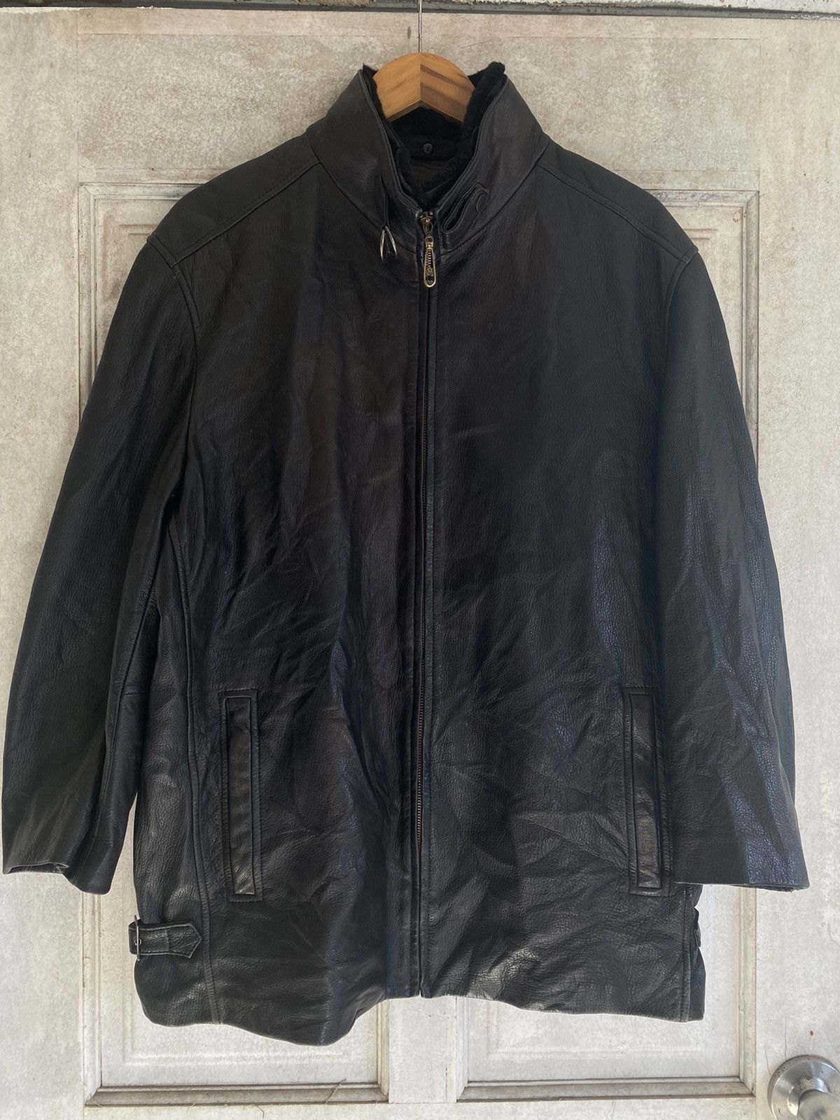 Montagut Montagut Leather Jacket Size US L / EU 52-54 / 3 - 1 Thumbnail