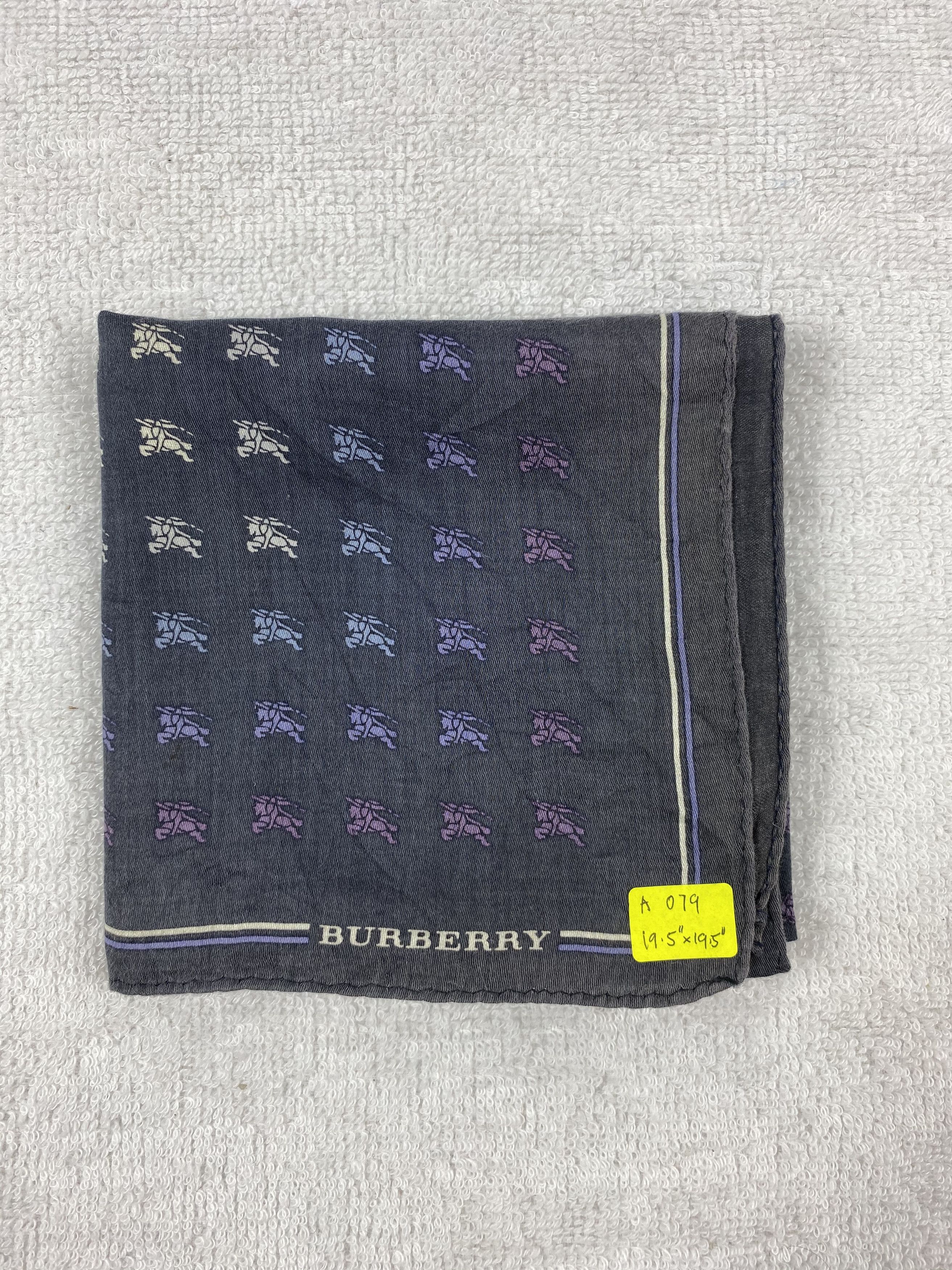 Burberry Burberry Monogram Handkerchief / Bandana / Neckerchief Size ONE SIZE - 6 Thumbnail