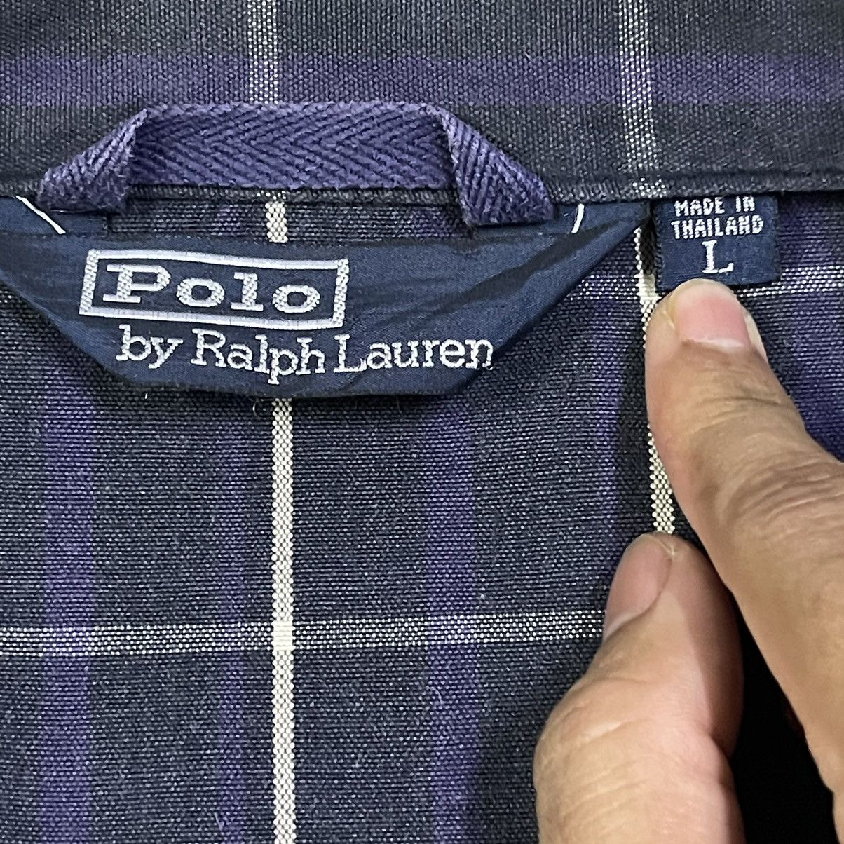 Polo Ralph Lauren Vintage Polo Ralph Lauren Plaid Zipper Jacket Size US L / EU 52-54 / 3 - 8 Thumbnail