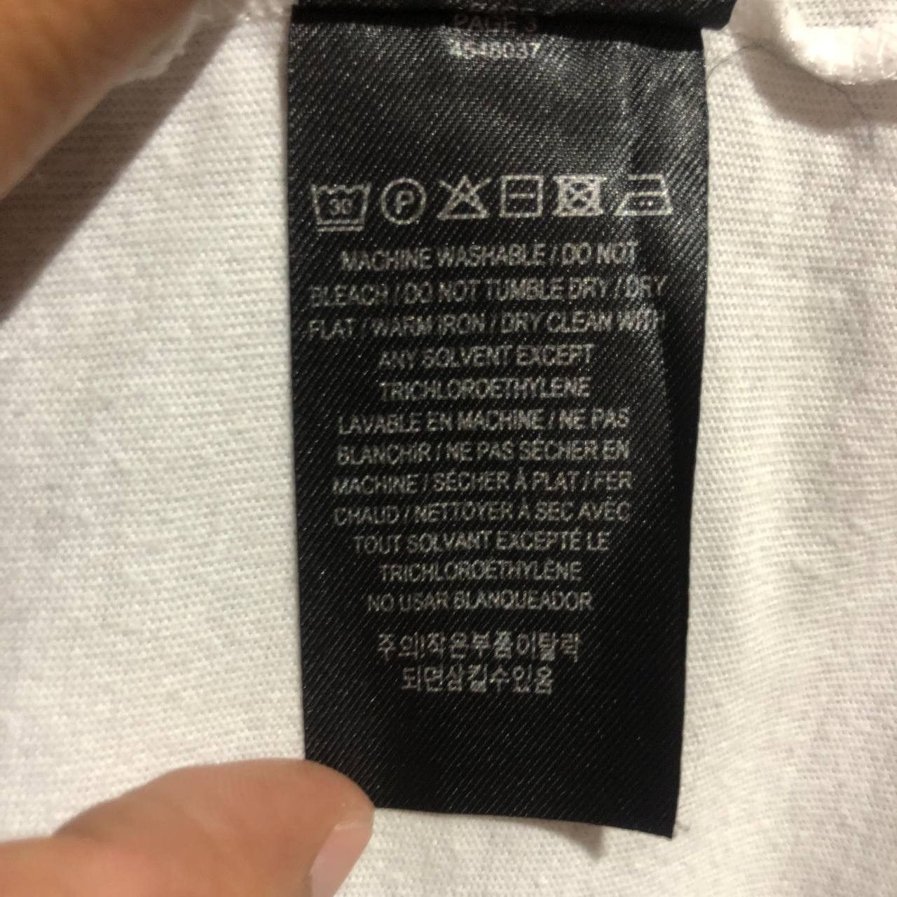 Burberry Burberry Spell out logo embroidered tee Size US M / EU 48-50 / 2 - 8 Thumbnail