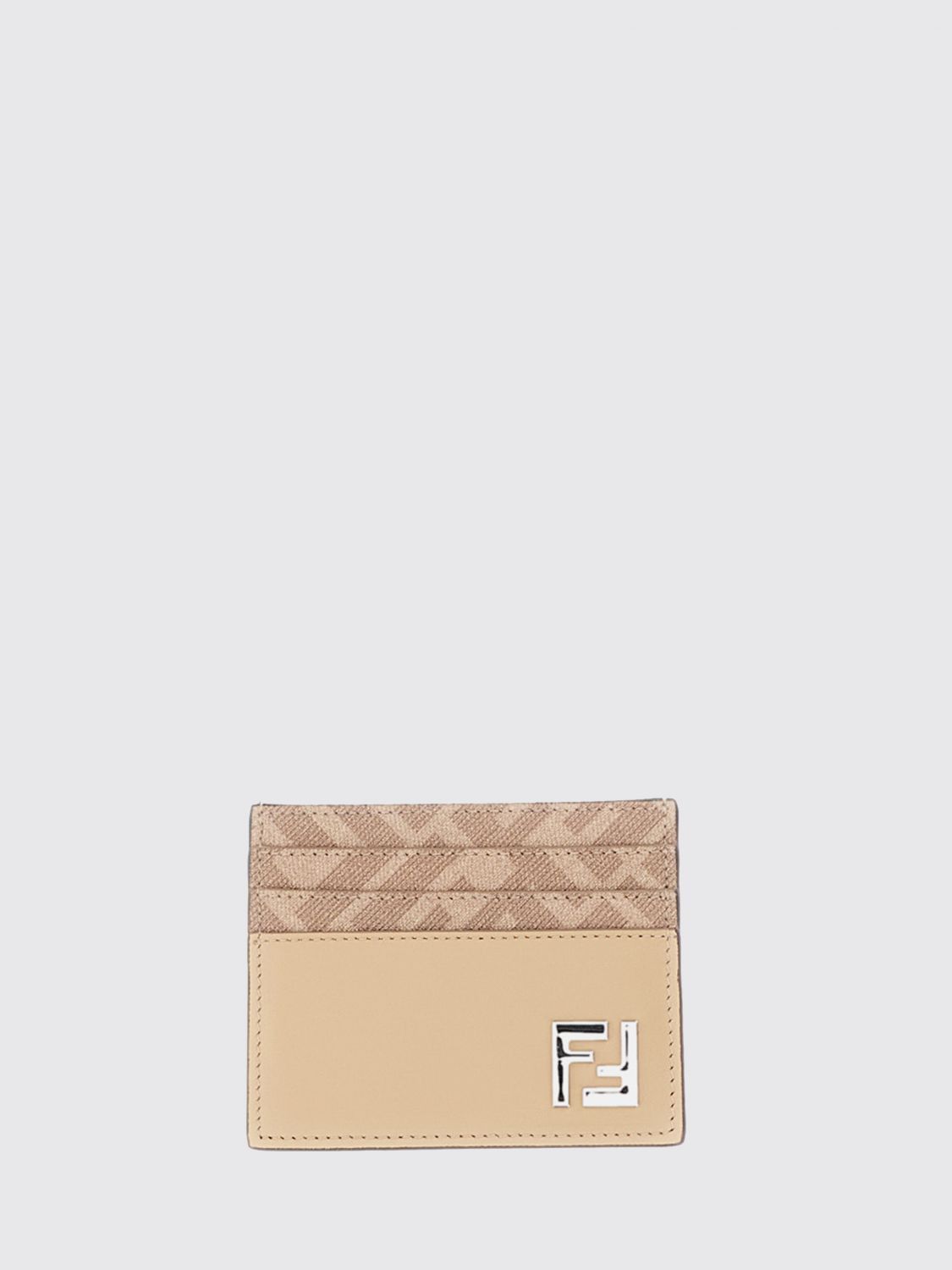 Fendi Fendi Wallet Men Beige Size ONE SIZE - 1 Thumbnail