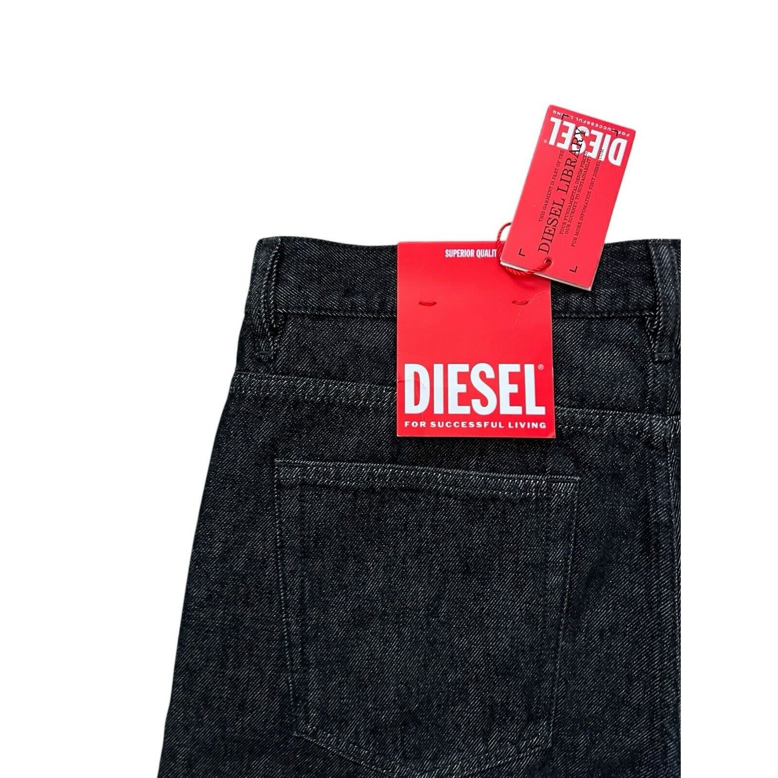 Diesel Diesel Mens Viker Straight Jeans Z9C34 Black $195 Size 31/32 Size US 31 - 4 Thumbnail