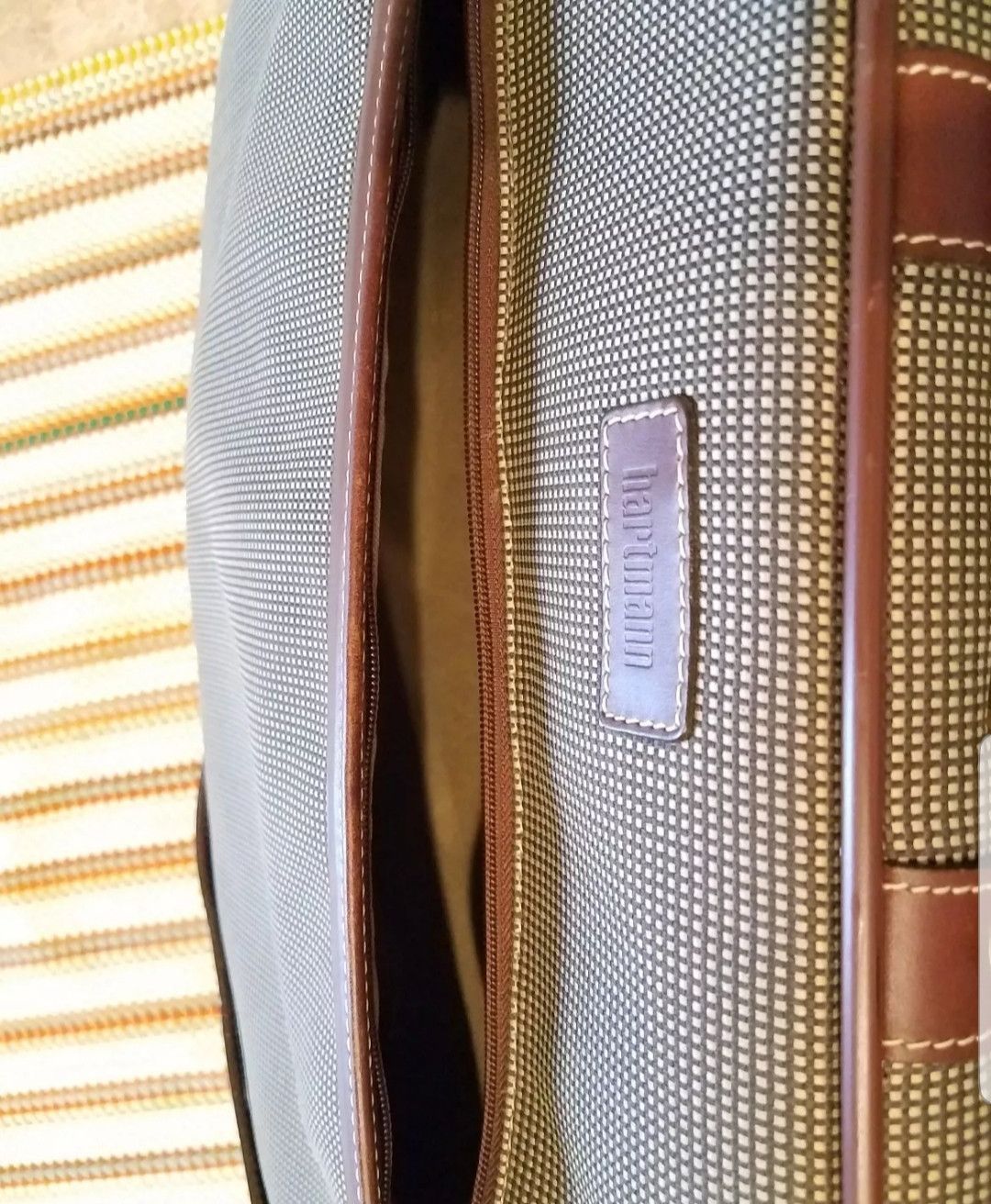 Hartmann Luggage briefcase carryon tweed Size 26 - 9 Thumbnail