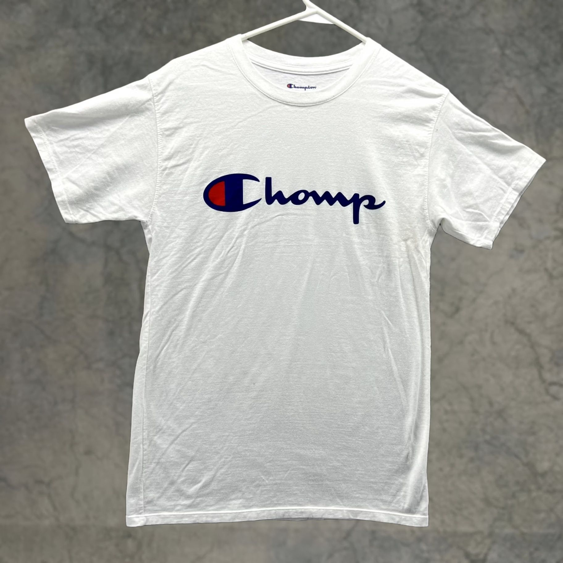 Champion Champion Shirt Men Small Adult White Cotton Crewneck Logo T-Shirt Size US S / EU 44-46 / 1 - 1 Thumbnail