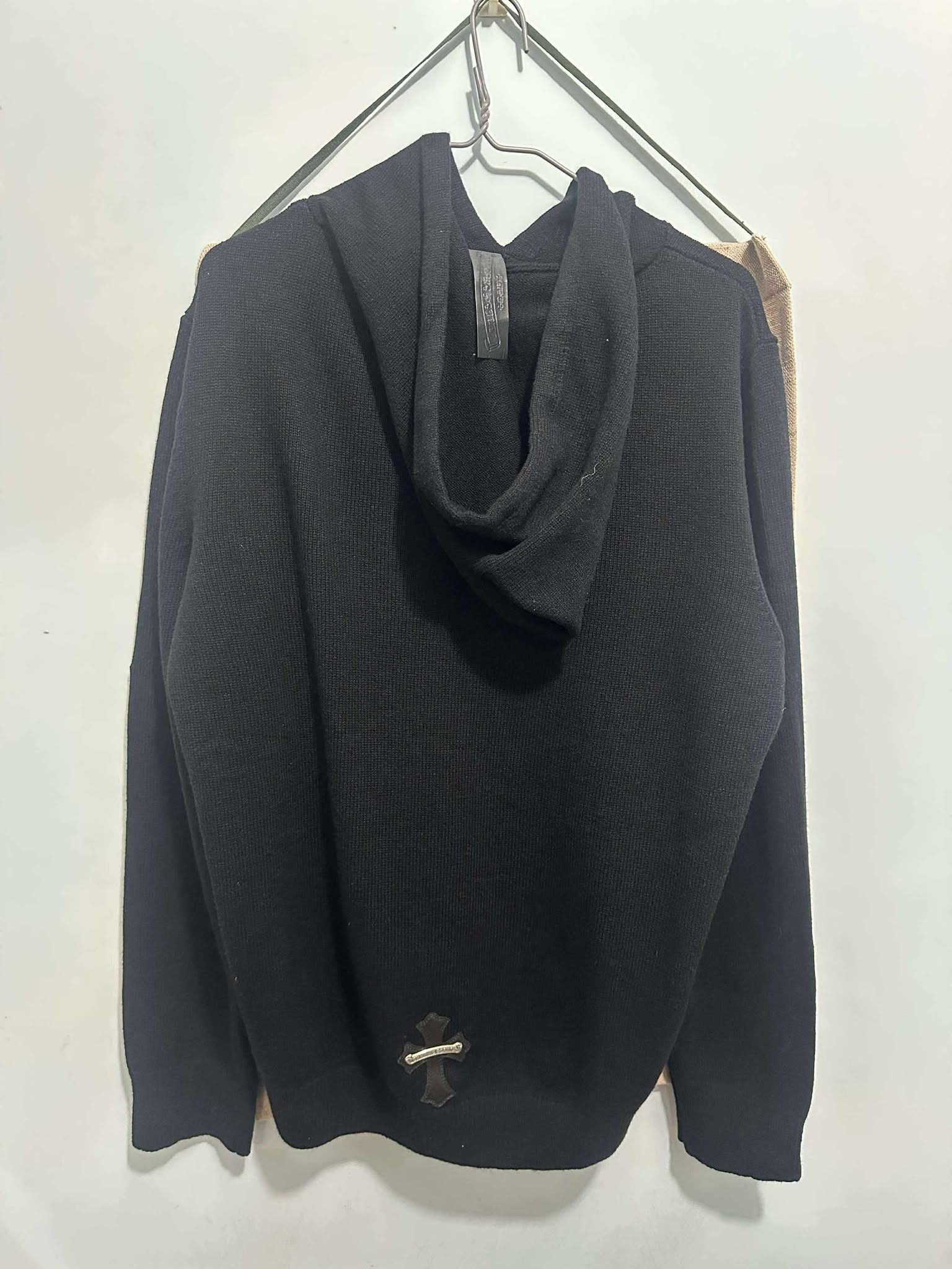 Chrome Hearts Cashmere Cross Patch Hoodie Size US M / EU 48-50 / 2 - 2 Thumbnail