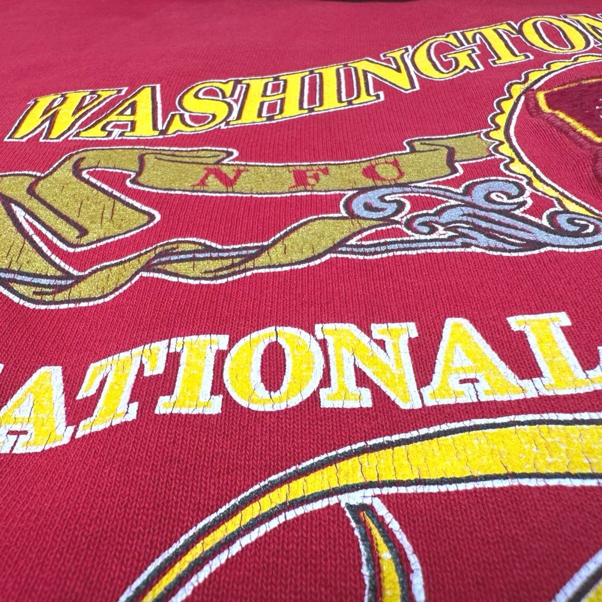 NFL × Nutmeg × Vintage Vintage Nutmeg Mills Washington Redskins NFC East Crew Neck Size US L / EU 52-54 / 3 - 8 Thumbnail