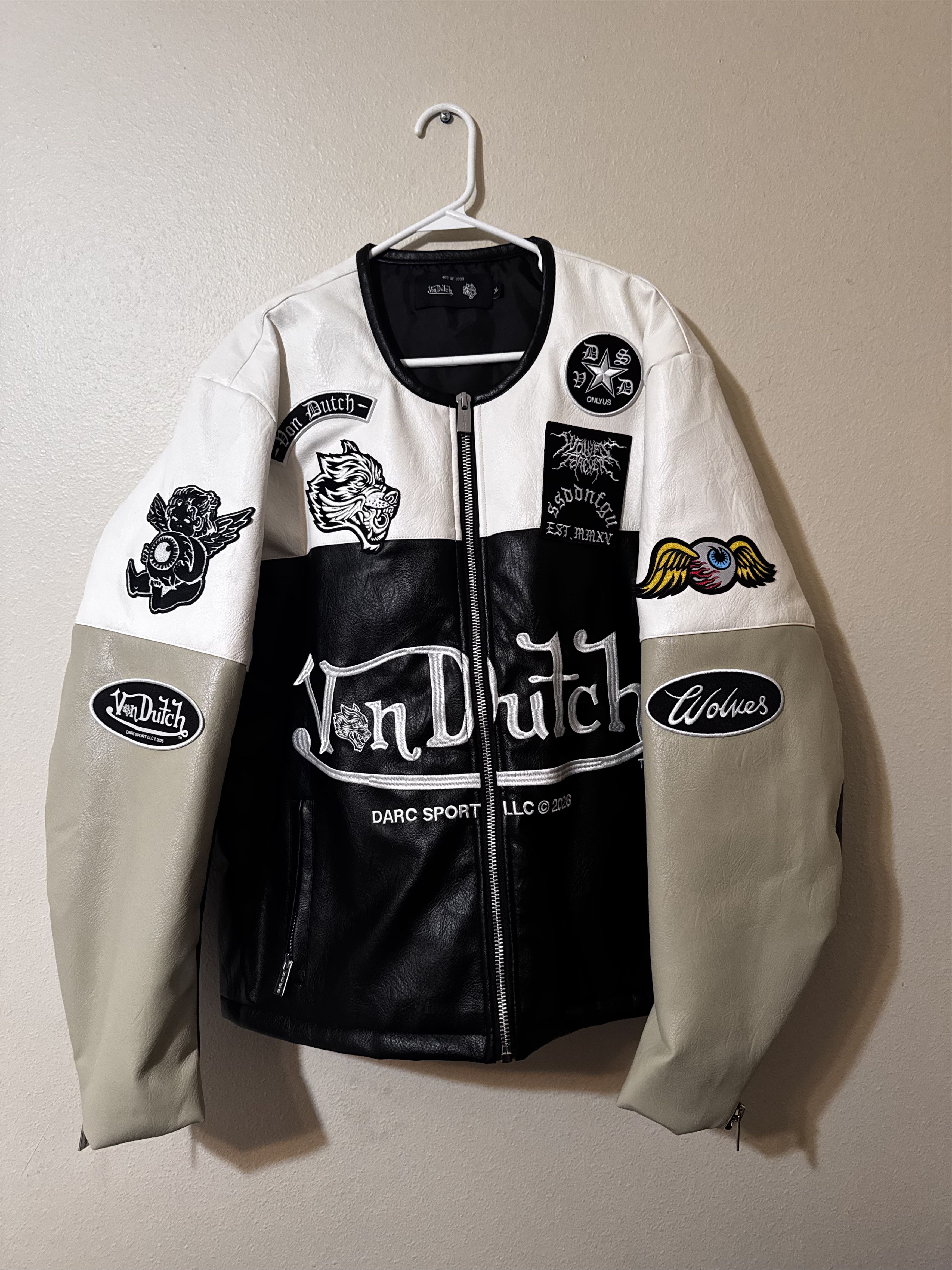 Von Dutch Von Dutch Darc Sport Biker Jacket Size US XL / EU 56 / 4 - 3 Thumbnail