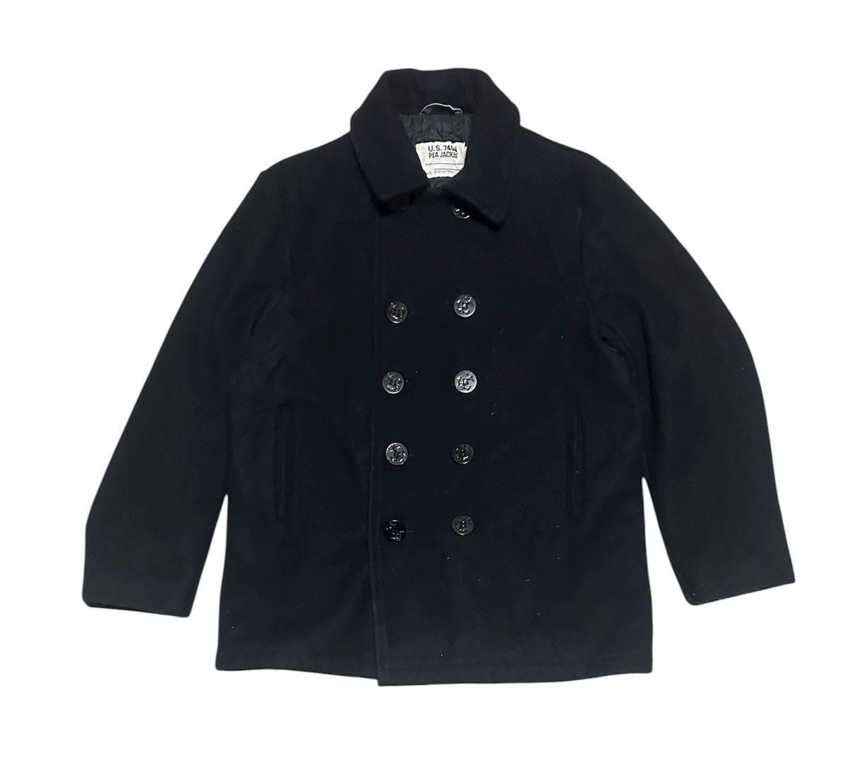 Vintage 70s Schott U.S.740N Wool Pea Jacket