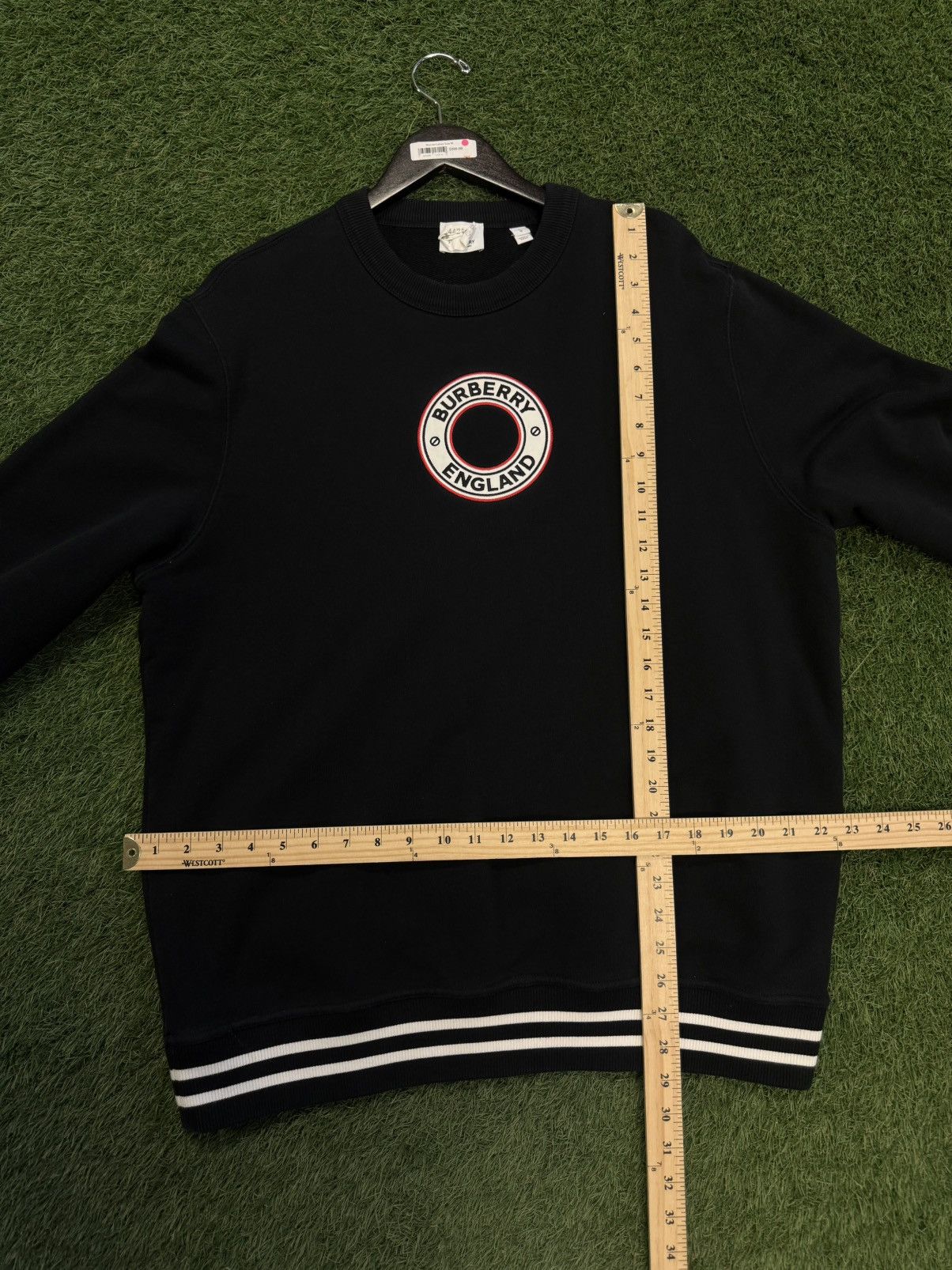 Burberry Burberry London England Sweater - Black - Men's Size Large Size US L / EU 52-54 / 3 - 12 Thumbnail