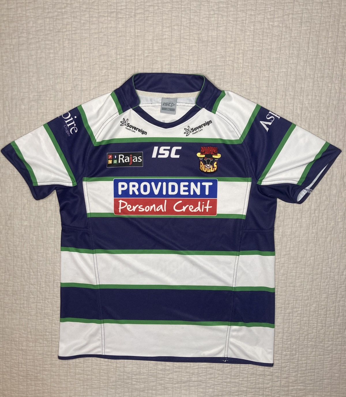 Other Bradford Bulls ISC Rugby Jersey Size 2XL Size US XXL / EU 58 / 5 - 2 Thumbnail