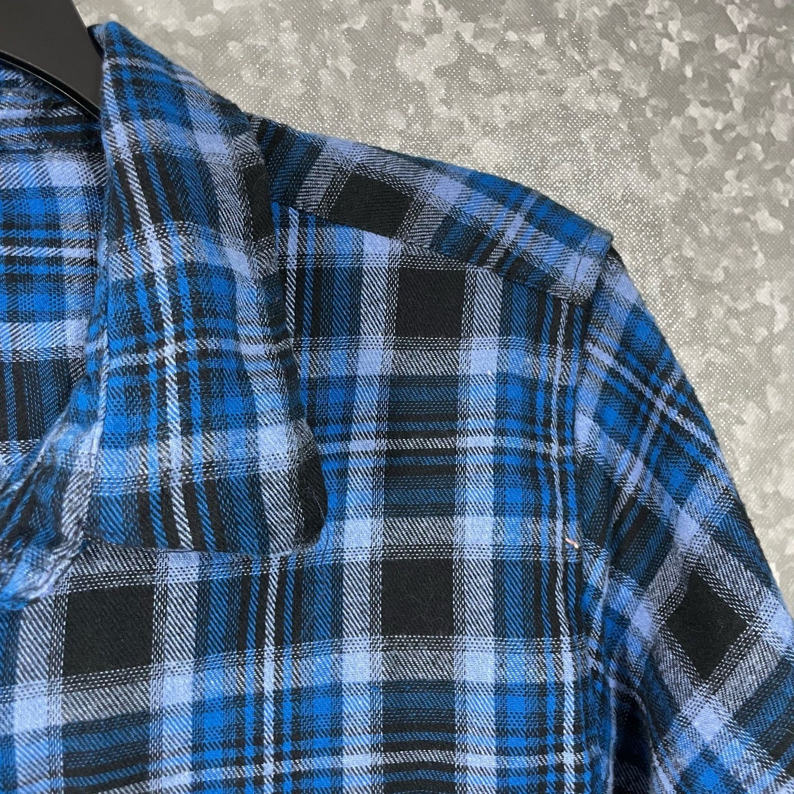 Vintage Open Trails Blue Plaid Workwear Flannel Button Up Shirt - XL Size US XL / EU 56 / 4 - 2 Thumbnail
