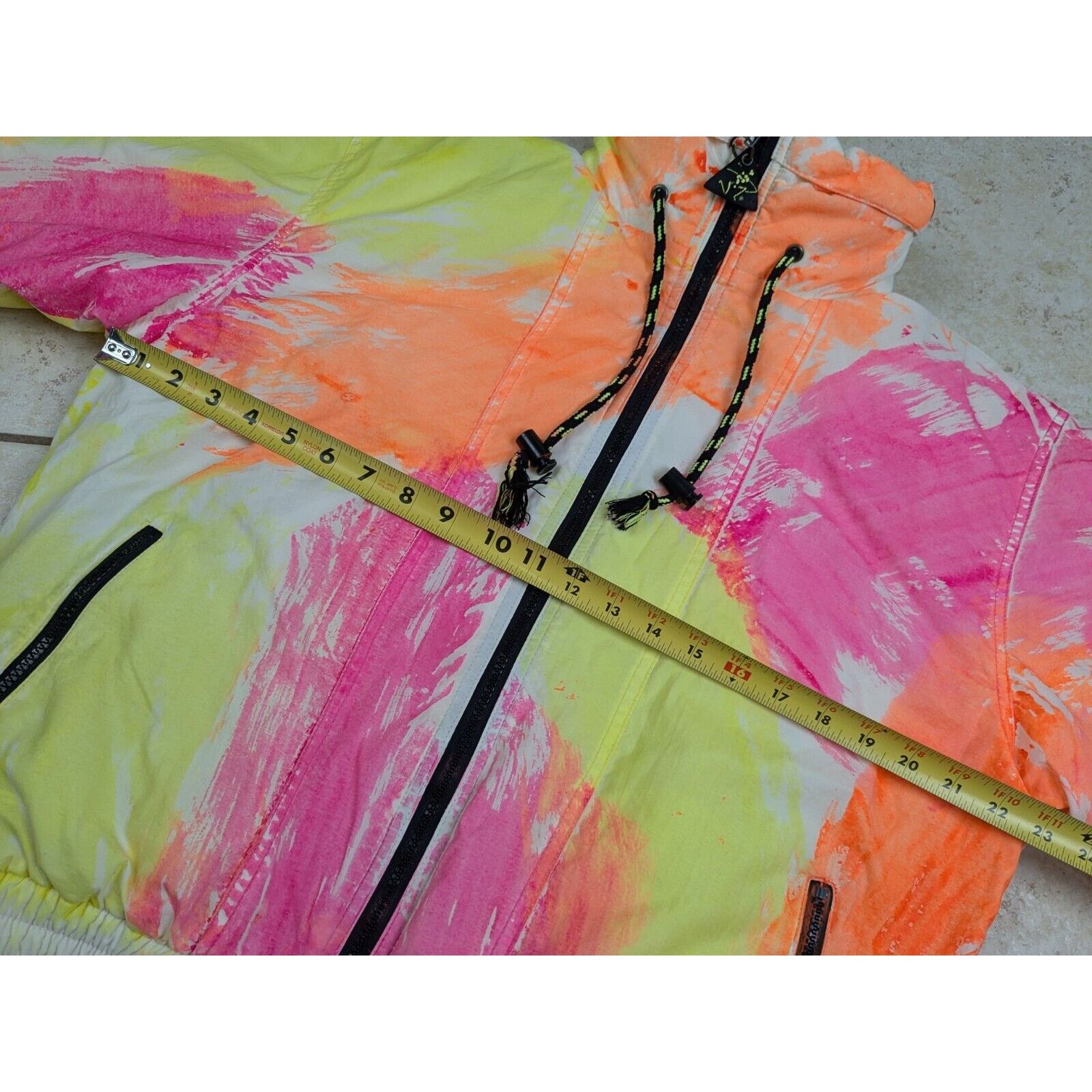 Ocean Pacific Vtg 80s Ocean Pacific OP 720 Airborne Neon Ski Jacket Hooded Size US L / EU 52-54 / 3 - 7 Thumbnail