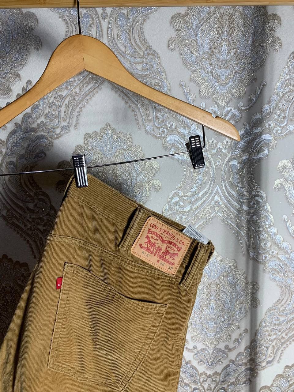 Levi's × Vintage VERY RARE LEVIS 514 VELVET PANTS MADE IN USA Y2K 90s RETRO Size US 38 / EU 54 - 3 Thumbnail