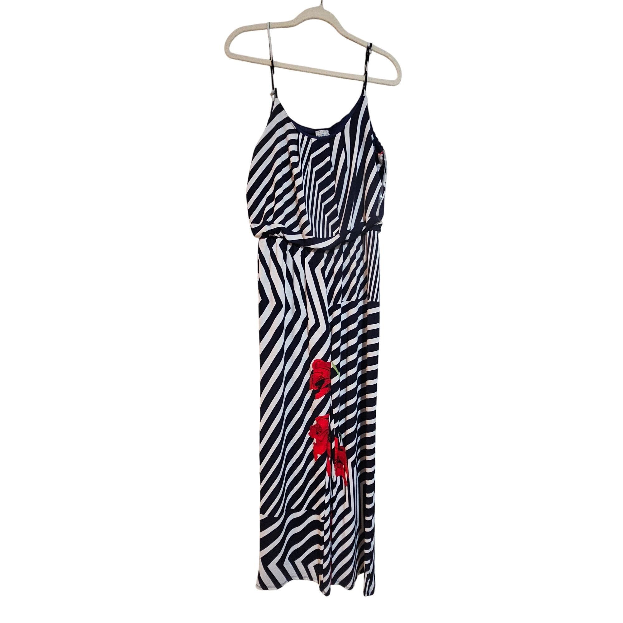 Other Naif Woman Comfortable Maxi Dress Striped S Resort Travel Re Size S / US 4 / IT 40 - 2 Thumbnail
