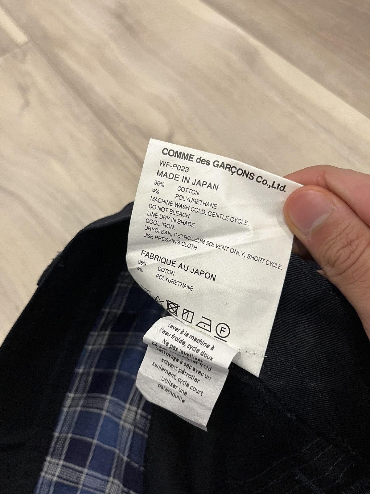 Comme des Garcons × Junya Watanabe Junya Watanabe Painter Cargo AW20 Size US 34 / EU 50 - 6 Thumbnail