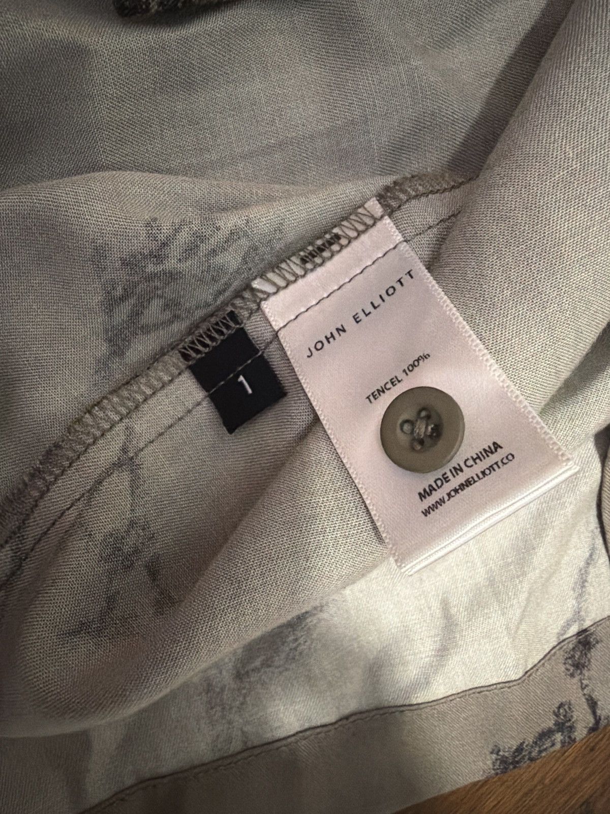 John Elliott John Elliot Button Up Shirt Size 1 Size US S / EU 44-46 / 1 - 4 Thumbnail