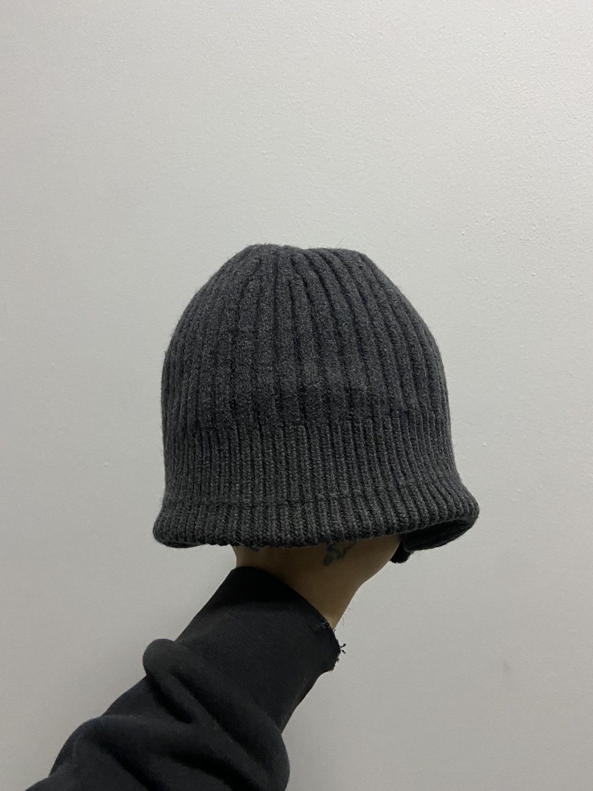Moncler × Moncler Grenoble × Vintage Moncler Grenoble knitted beanie hat logo vintage Size ONE SIZE - 6 Thumbnail