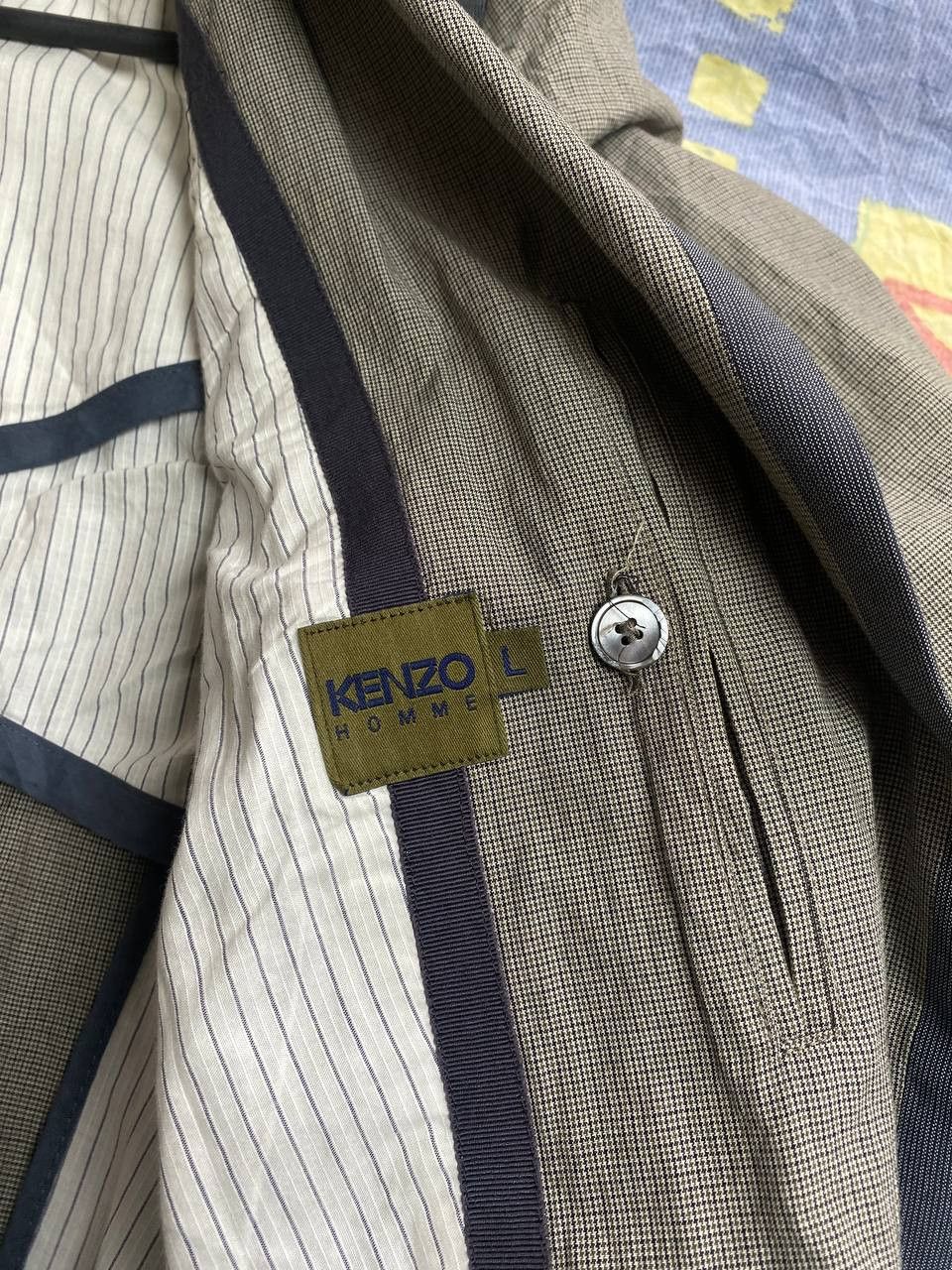 Kenzo VINTAGE KENZO Blazer Size 46L - 10 Thumbnail