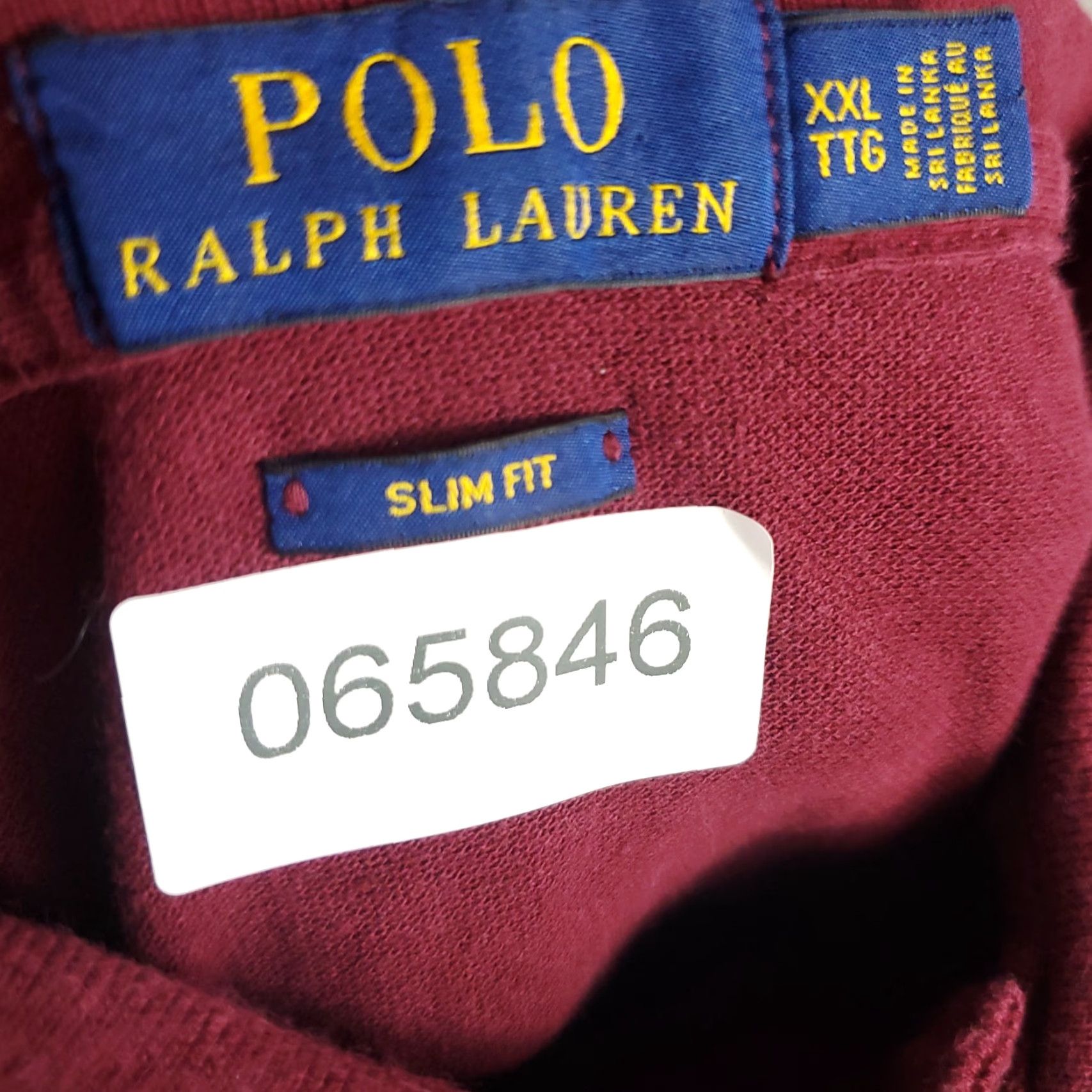 Ralph Lauren Ralph Lauren Polo Shirt Mens 2XL Burgundy Slim Fit Pony Short Sleeve FADED Size US XXL / EU 58 / 5 - 8 Thumbnail
