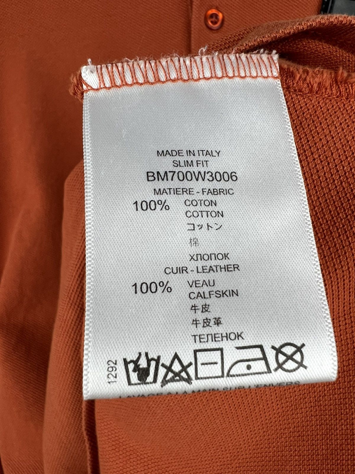 Designer × Givenchy Givenchy orange Polo shirt Size US L / EU 52-54 / 3 - 7 Thumbnail