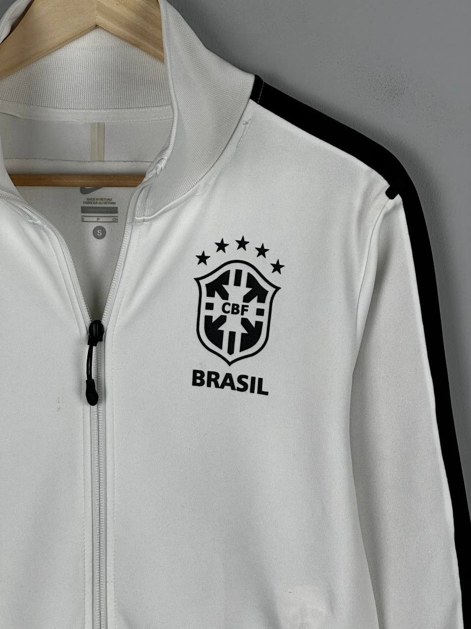 Nike Nike Brazil 2014/15 Anthem National Team Soccer Track Jacket Size US S / EU 44-46 / 1 - 5 Thumbnail