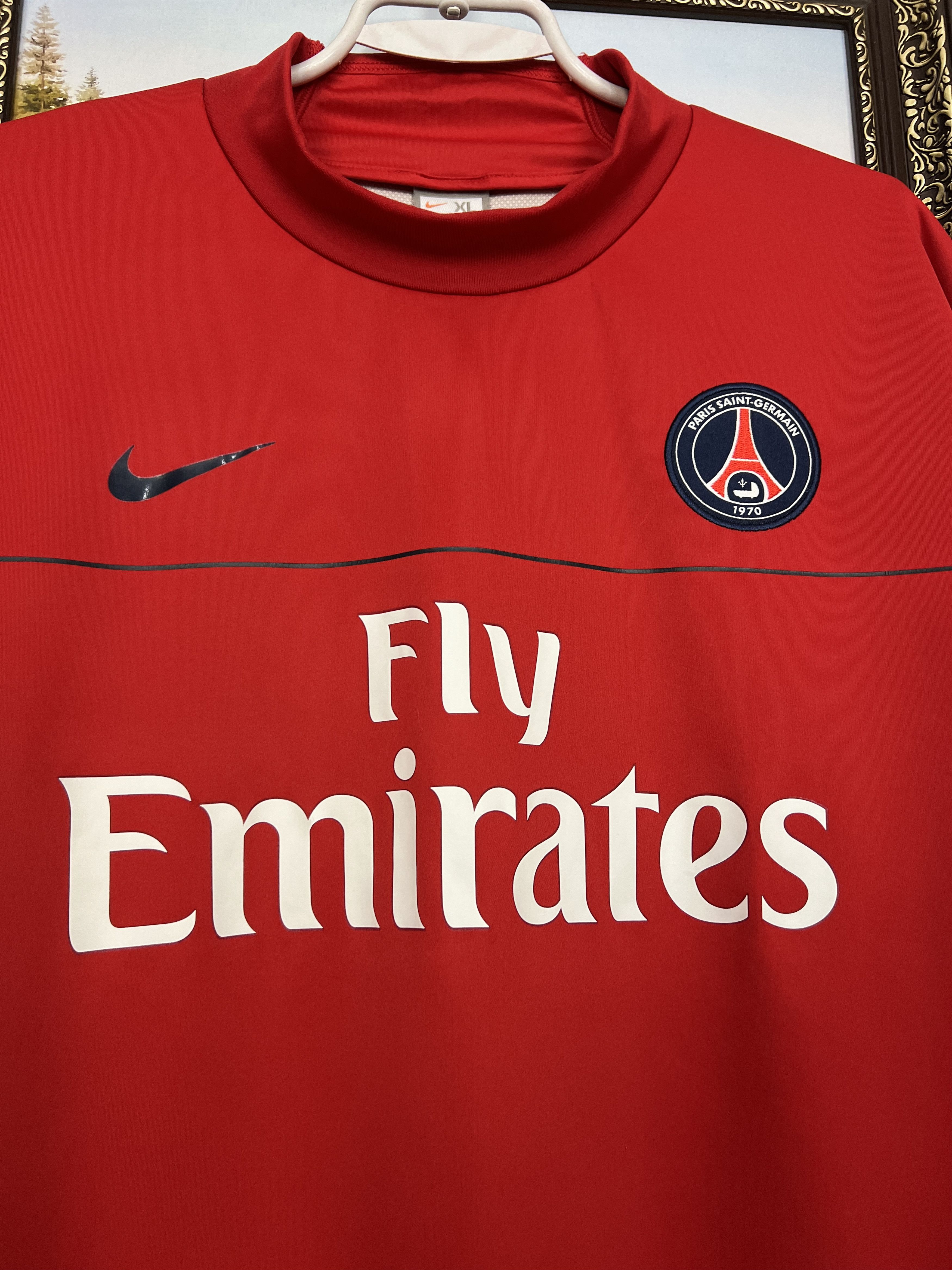 Nike PSG Paris Saint Germain Football Sweatshirt Soccer Track Size US XL / EU 56 / 4 - 3 Thumbnail