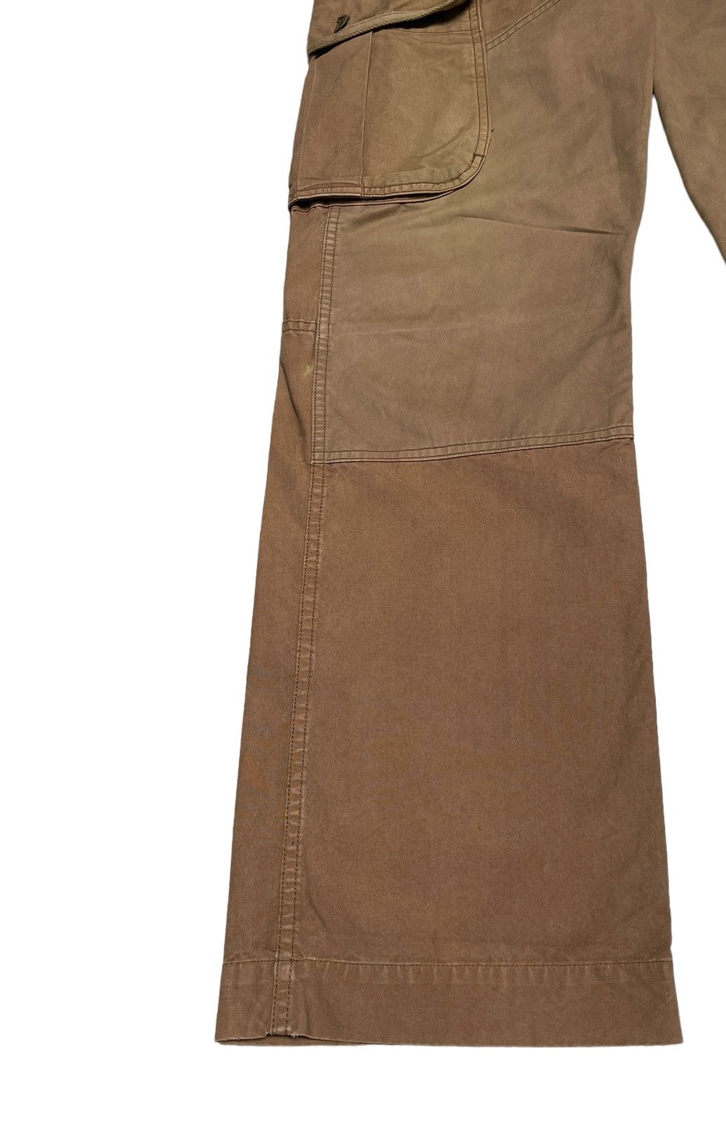 RRL Ralph Lauren Vintage RRL Ralph Lauren Double Knee Two Tone Pants 2000s Size US 32 / EU 48 - 7 Thumbnail