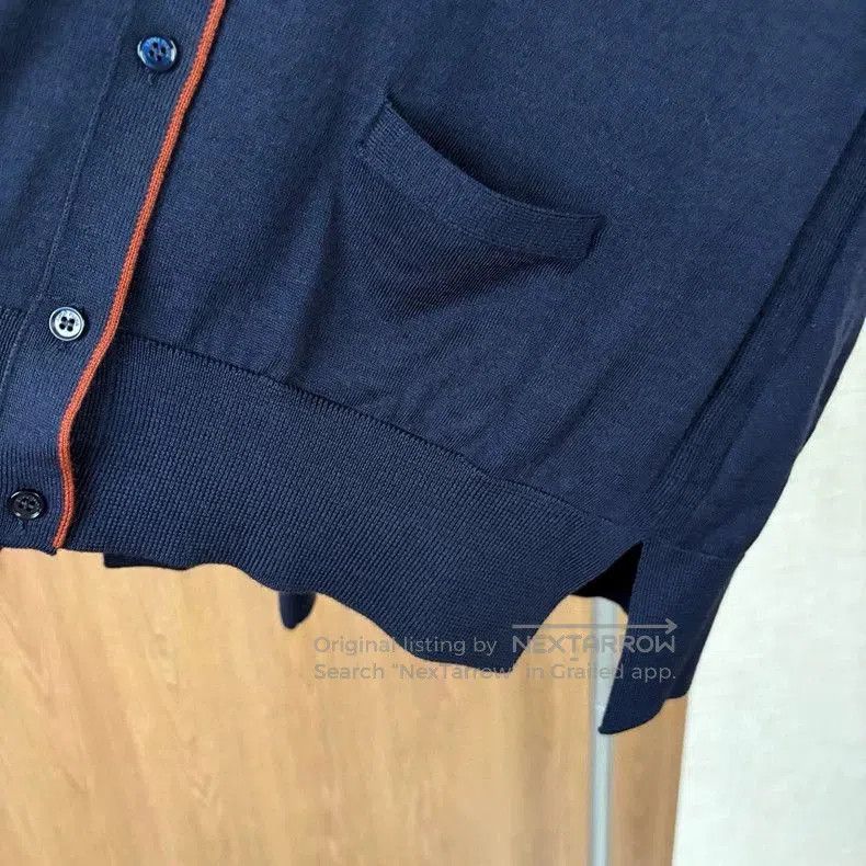 Loro Piana Loro Piana Women's Navy Wool Cardigan. Size US M / EU 48-50 / 2 - 6 Thumbnail