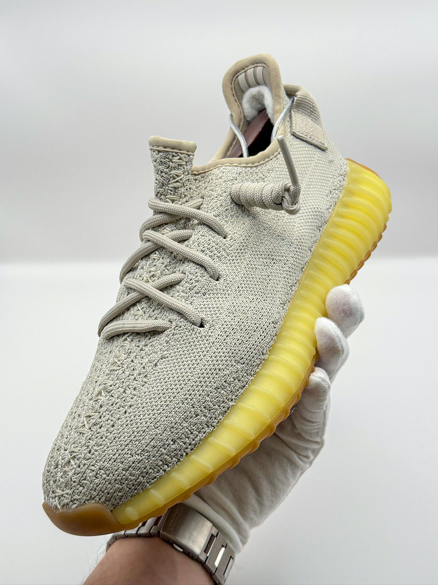 Yeezy Adidas Yeezy Boost 350 V2 Sesame Size US 6.5 / EU 39-40 - 8 Thumbnail