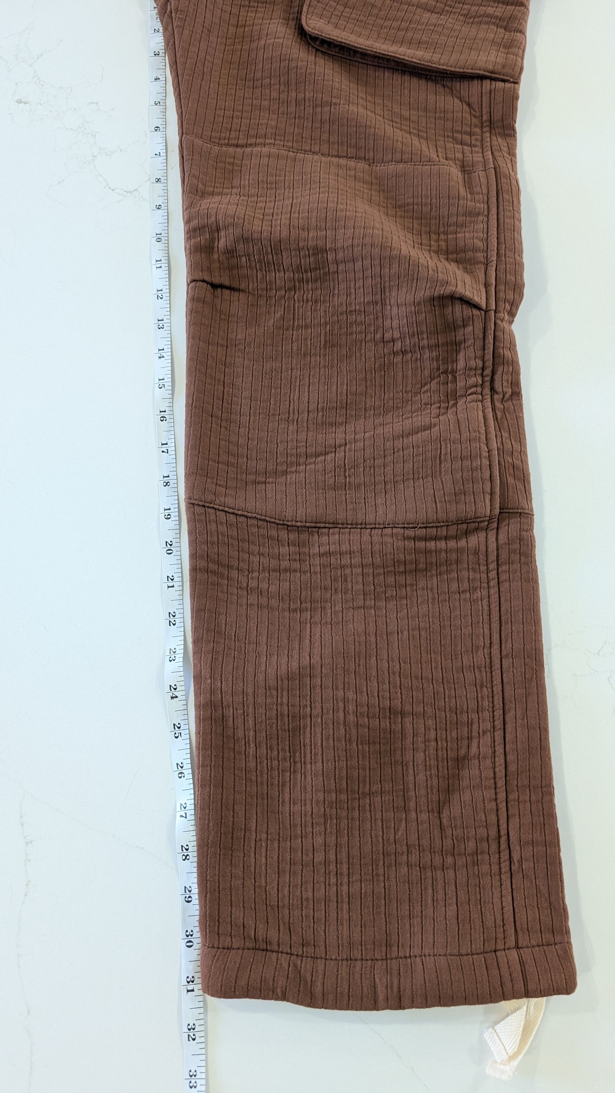 Paratodo Paratodo Tundra Trousers S Brown Quilted Cotton Cargo Size US 30 / EU 46 - 11 Thumbnail