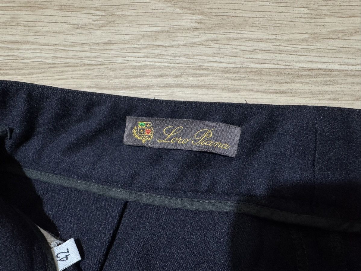 Loro Piana Loro Piana wool pants trousers 42 Size 28" / US 6 / IT 42 - 6 Thumbnail