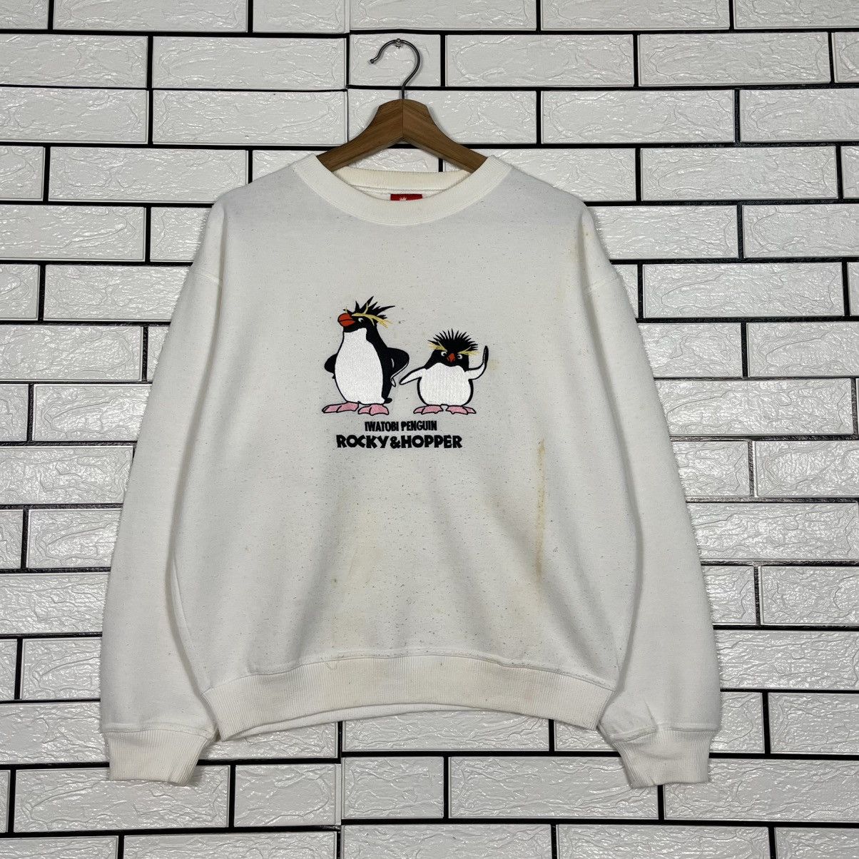 Japanese Brand Rocky & Hopper Big Logo Crewneck Sweatshirt Size US S / EU 44-46 / 1 - 1 Thumbnail