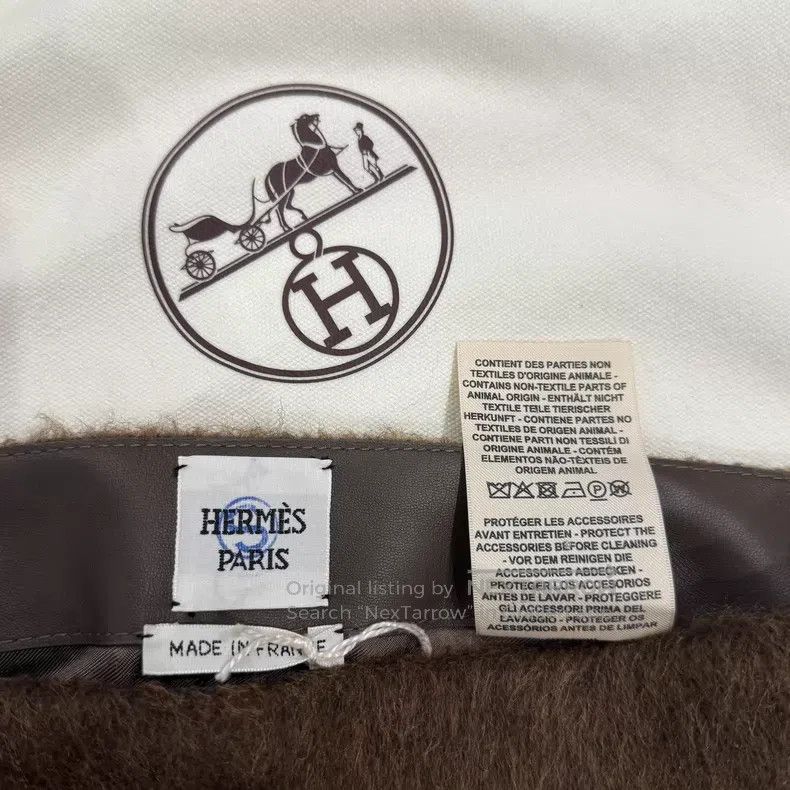 Hermes Hermes Cashmere Mohair Three Tone Short Skirt Size 24" / US 00 / IT 34 - 5 Thumbnail