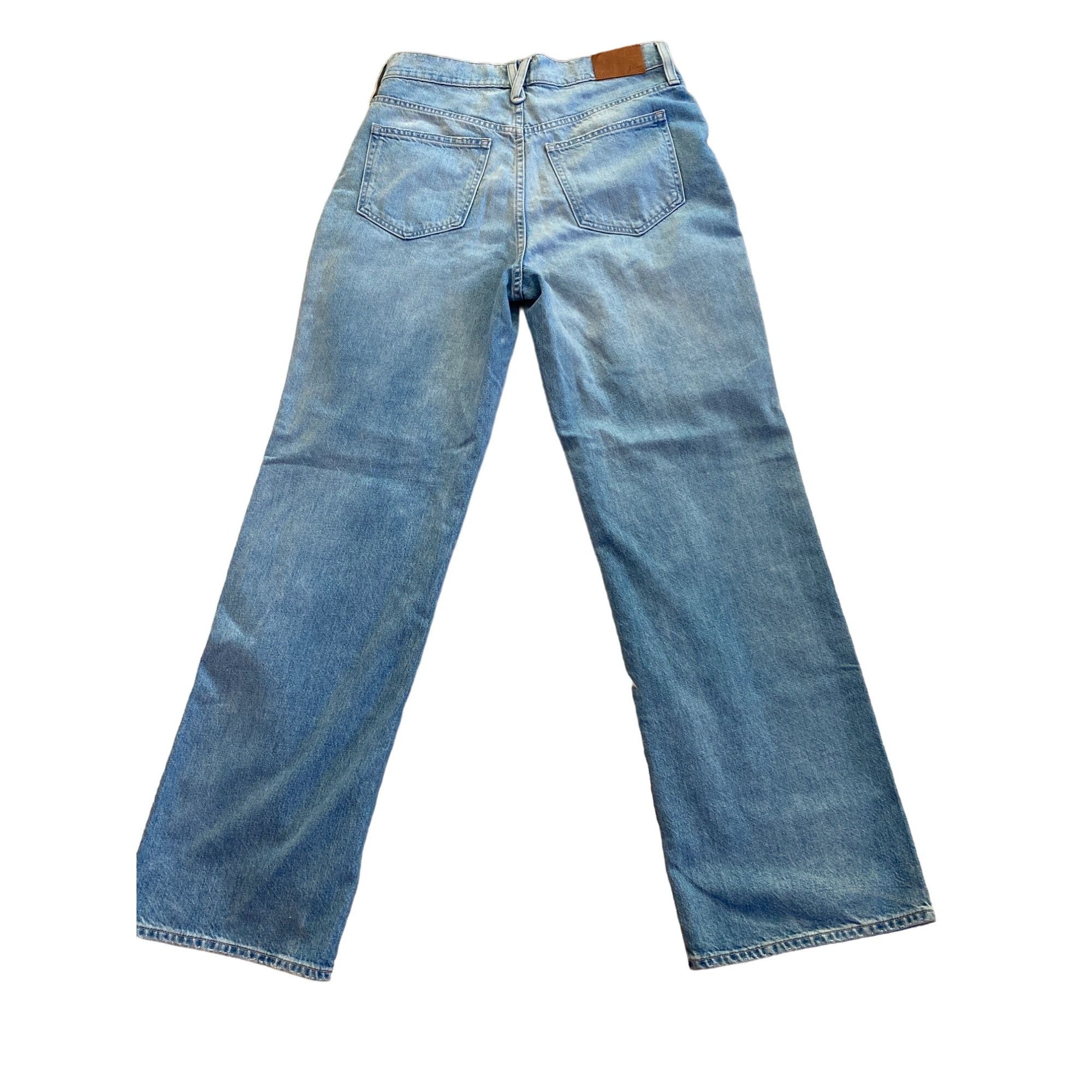 J.Crew NWT J.Crew $138 Women's 29 High-rise '90s wide-leg Jeans Med Size 29" - 4 Thumbnail